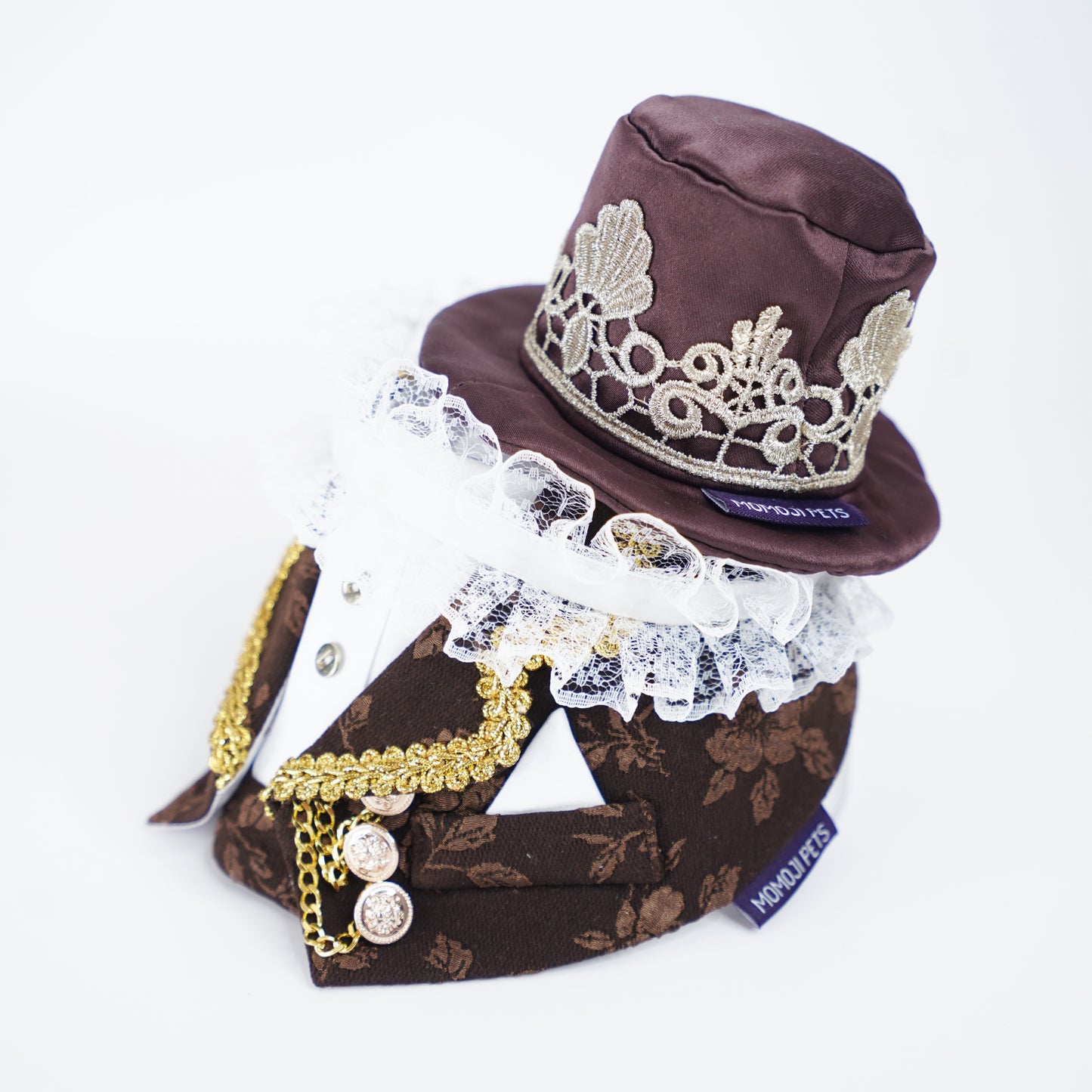 Sovereign (2-Imperial Mulberry Satin) | Pet Hat