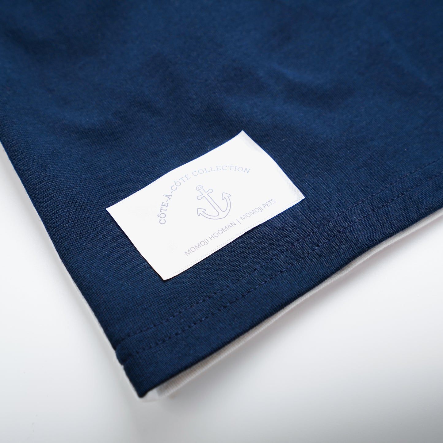 Antibes Tee (2-French Riviera Blue) | Hooman (Adult/Kids)