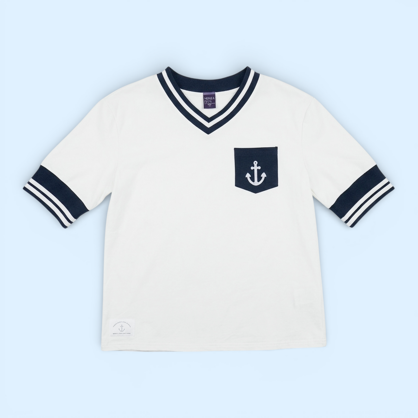 Santiano Tee (2-Salt White) | Hooman (Adult/Kids)