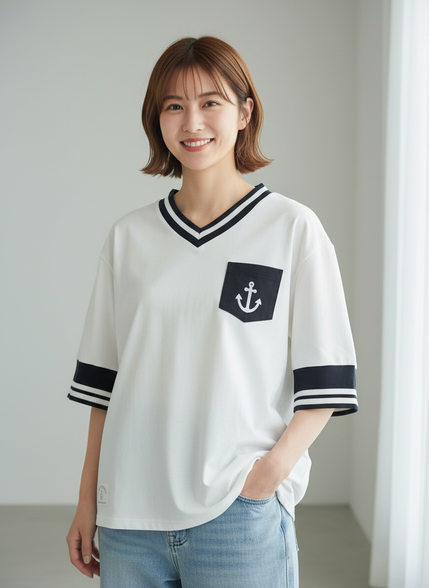 Santiano Tee (2-Salt White) | Hooman (Adult/Kids)