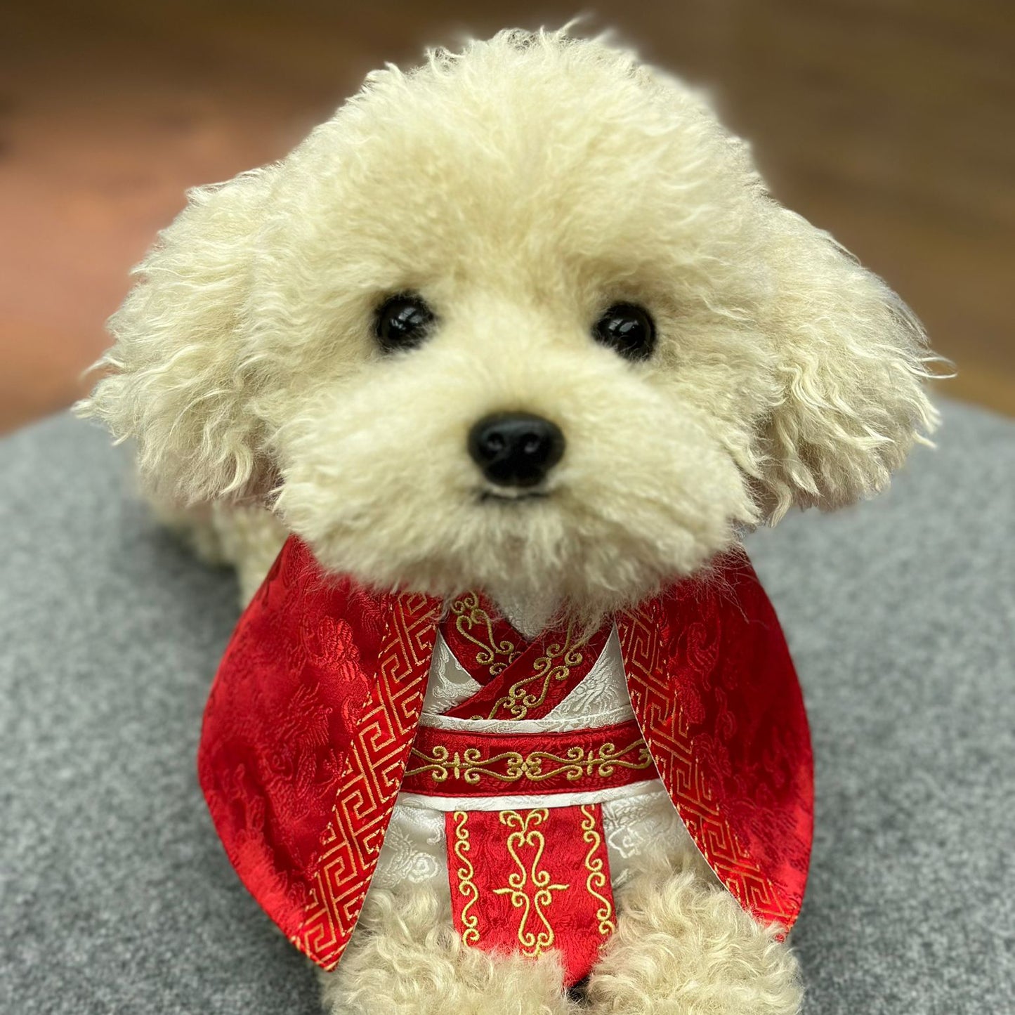 Joyfulness & Endlessness (2-Berry Red) | Festival Bib | CNY