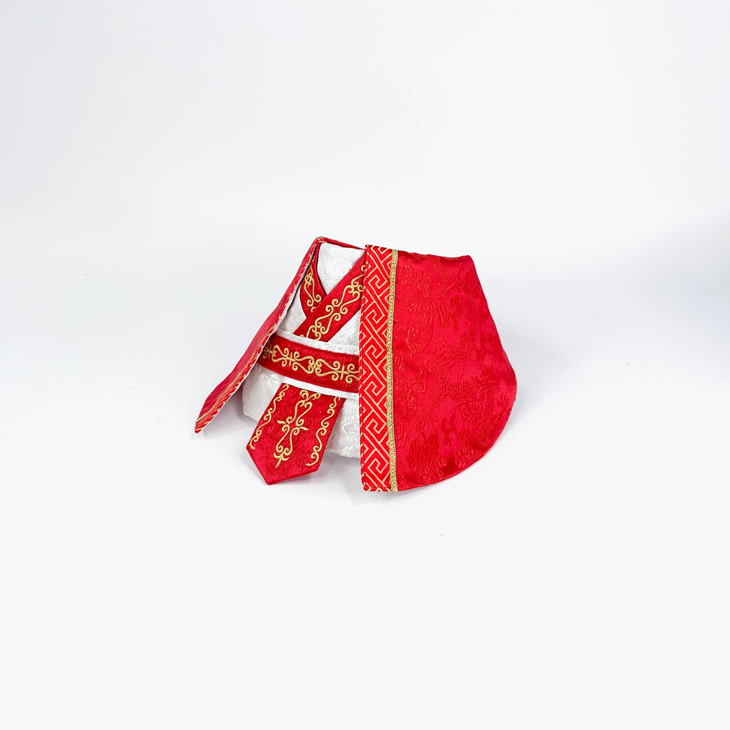 Joyfulness & Endlessness (2-Berry Red) | Festival Bib | CNY