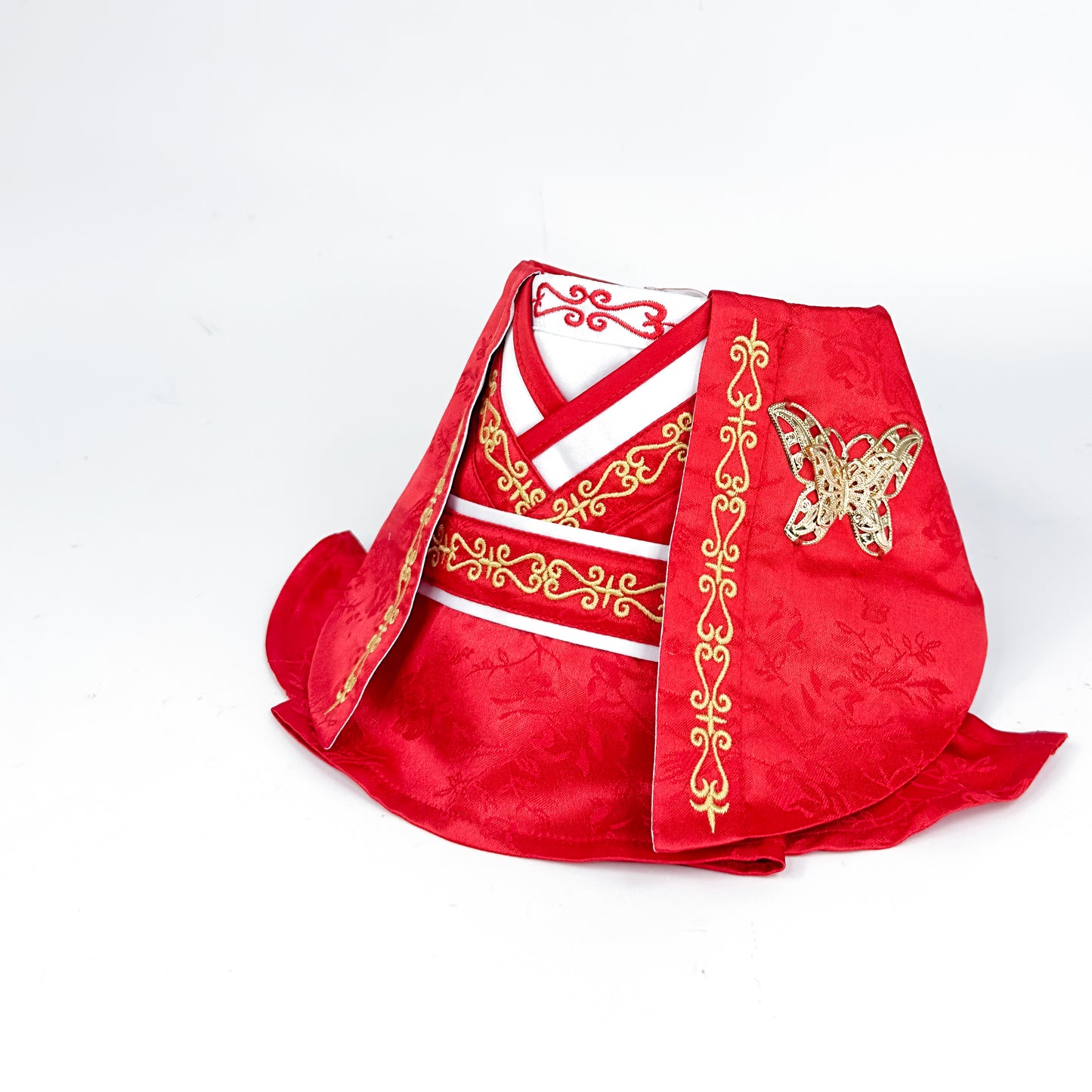 Joyfulness & Endlessness (2-Berry Red) | Festival Bib | CNY