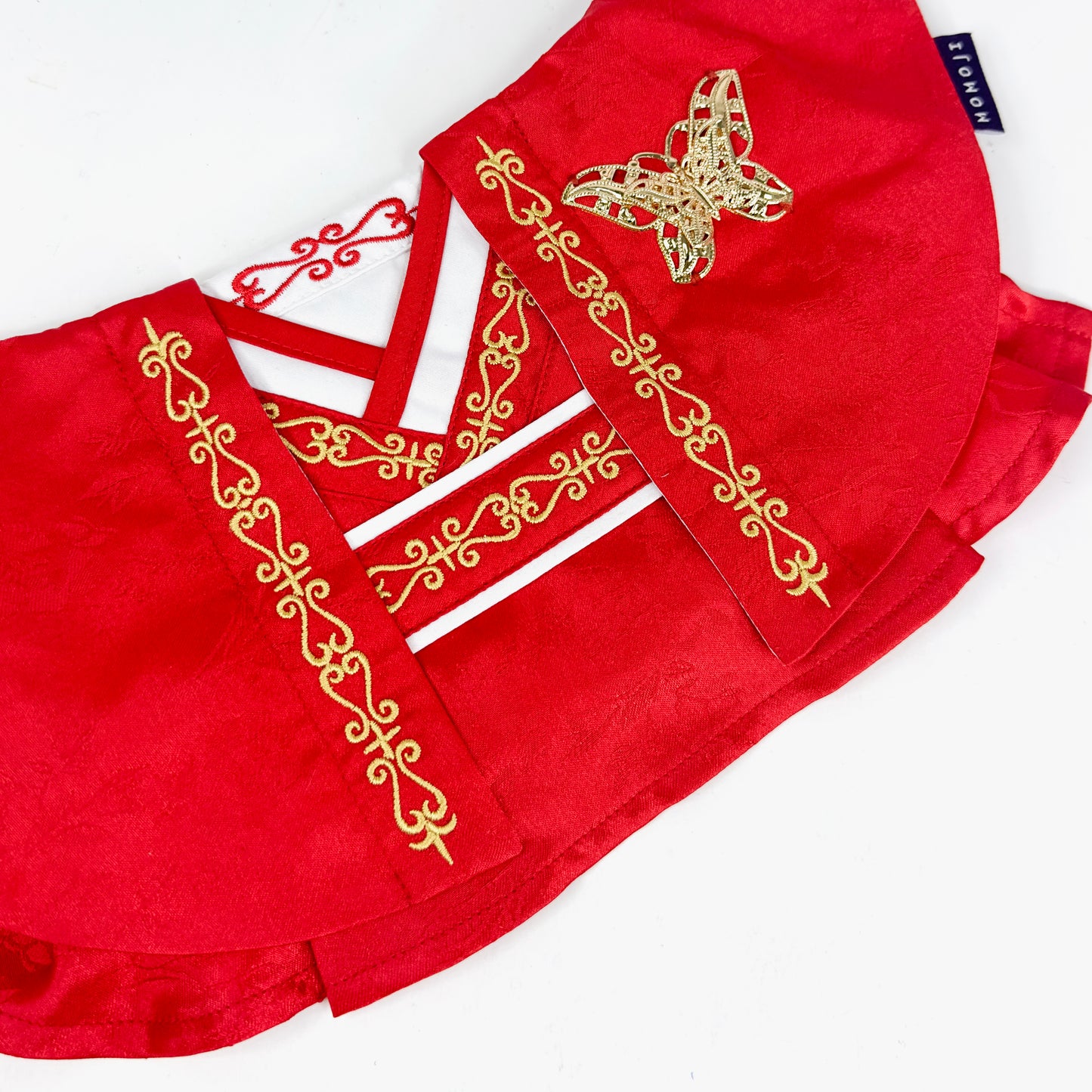 Joyfulness & Endlessness (2-Berry Red) | Festival Bib | CNY