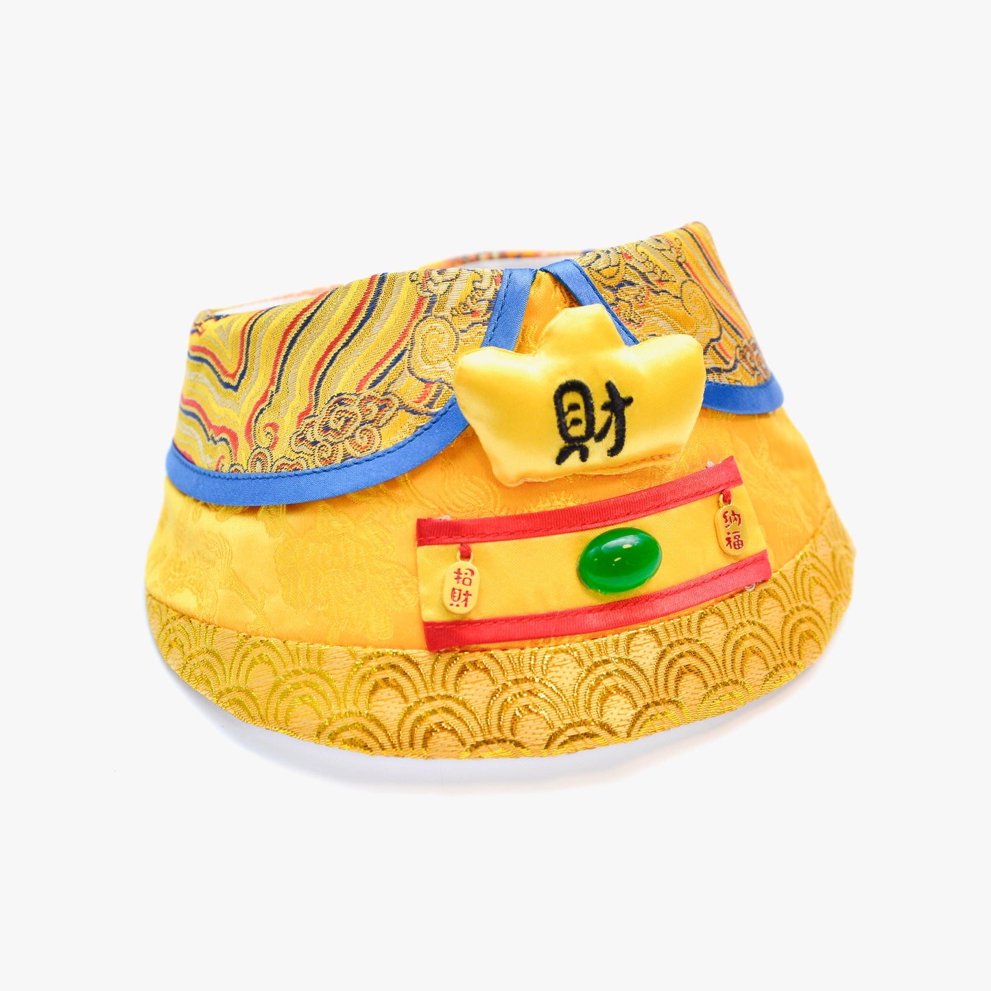 GOD OF WEALTH Pet CNY Bib