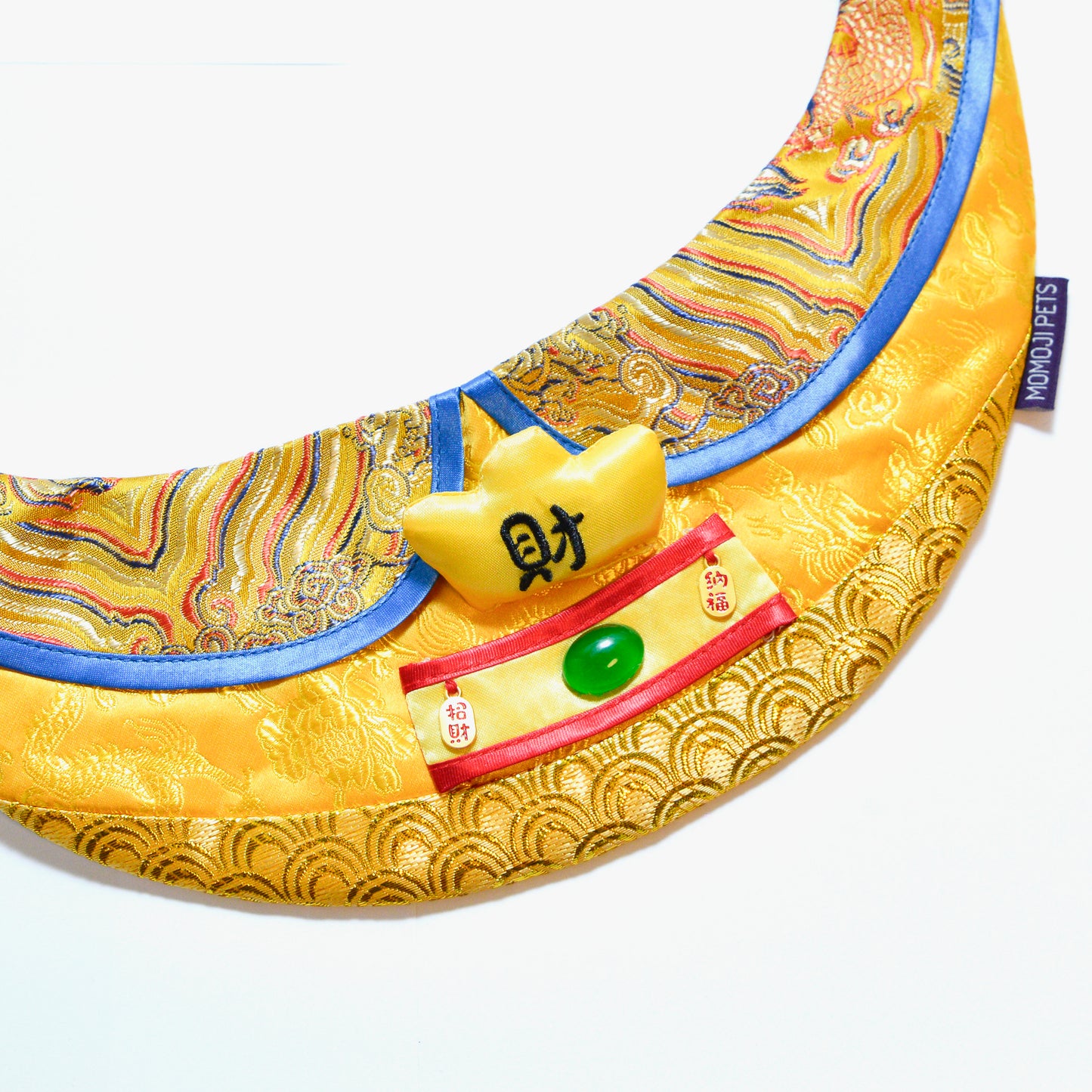 GOD OF WEALTH Pet CNY Bib
