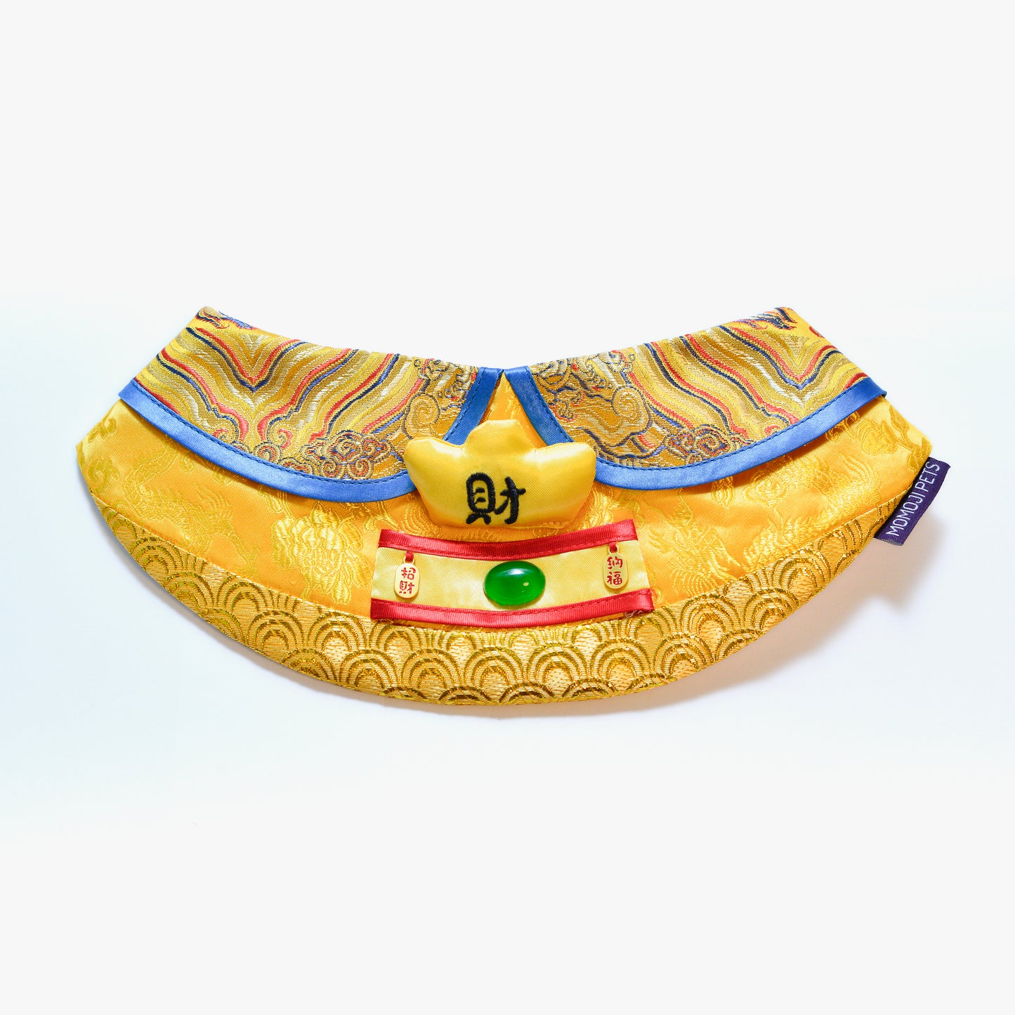 GOD OF WEALTH Pet CNY Bib