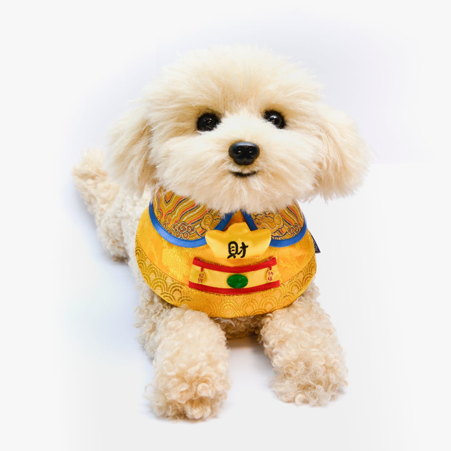 GOD OF WEALTH Pet CNY Bib