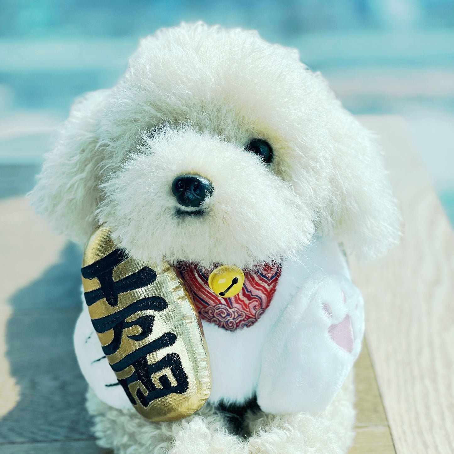 FORTUNE CAT Pet CNY Bib (Col-1&2)