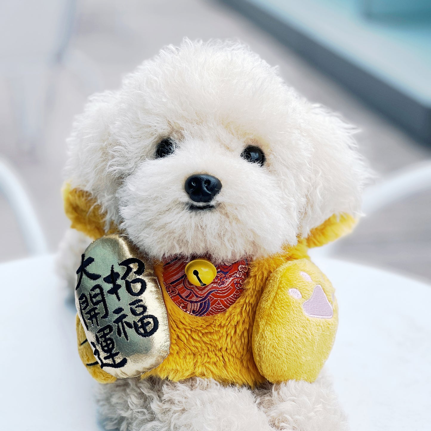 FORTUNE CAT Pet CNY Bib (Col-1&2)