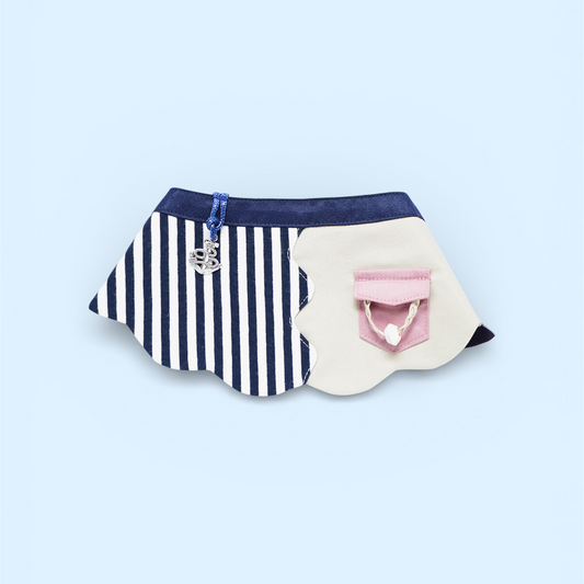 Marseille (3-Breton Seashell) | Pet Neckwear