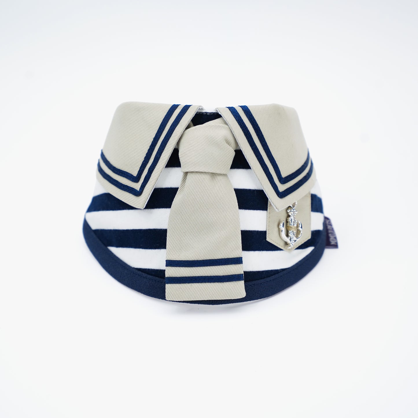 Santiano (2-Sandstone & Navy) | Pet Neckwear