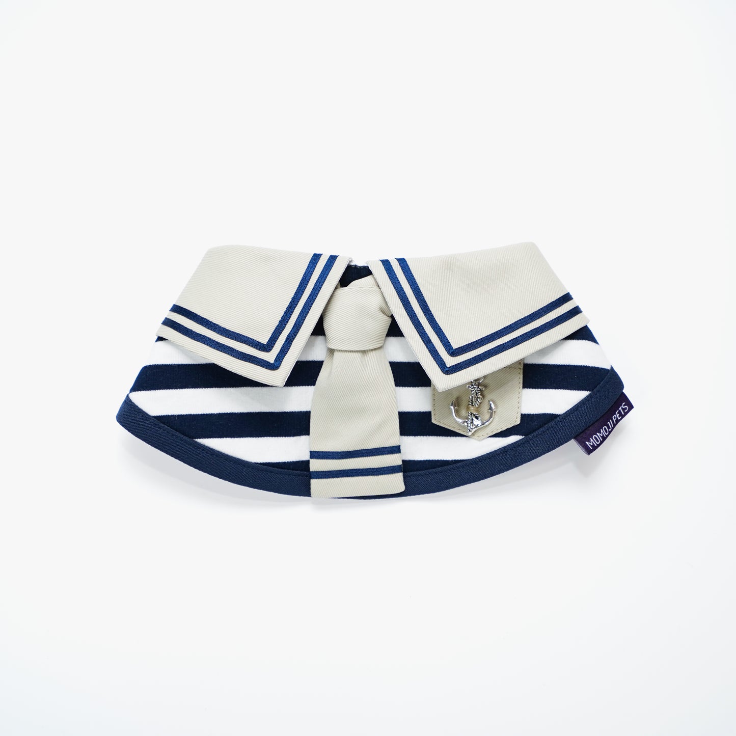 Santiano (2-Sandstone & Navy) | Pet Neckwear
