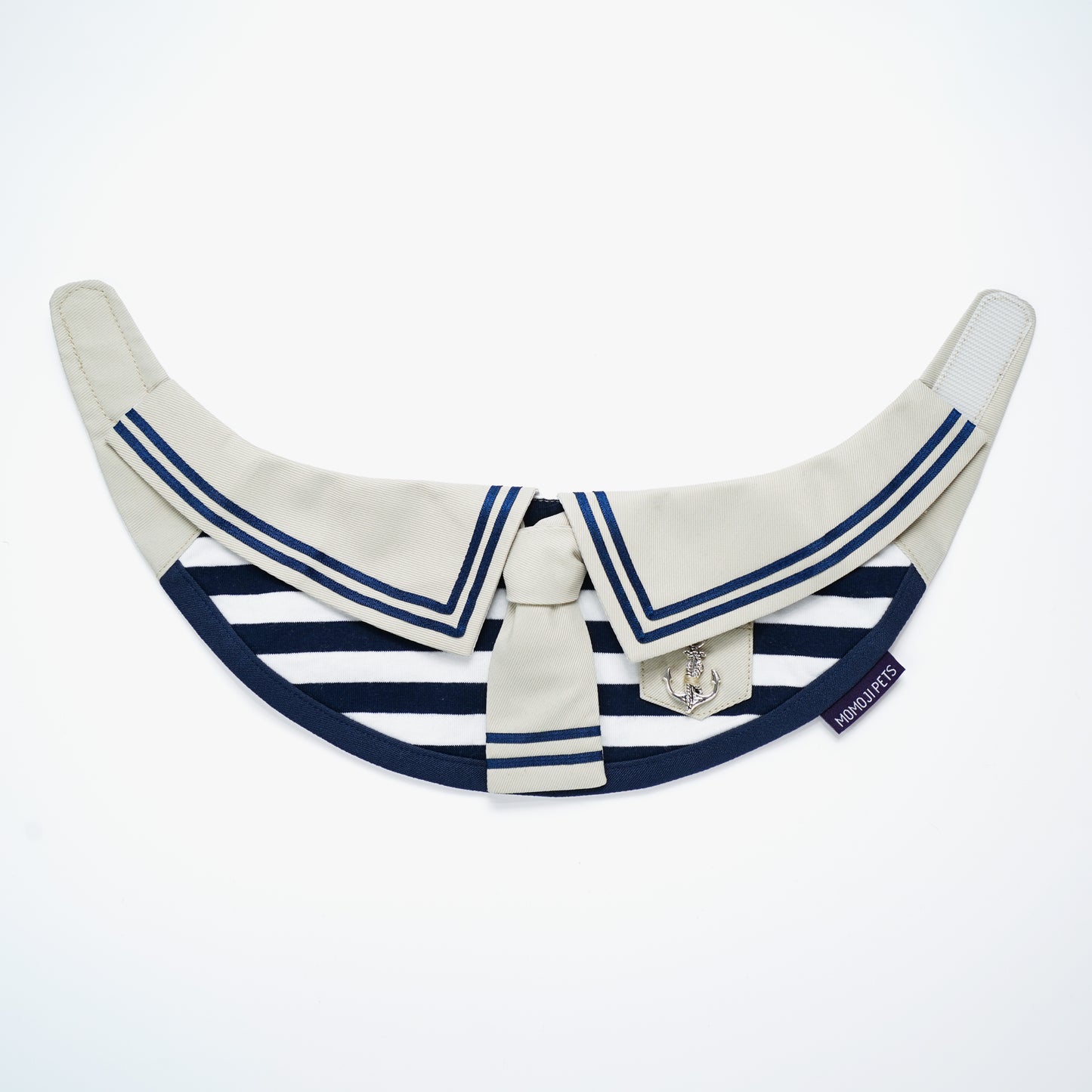 Santiano (2-Sandstone & Navy) | Pet Neckwear