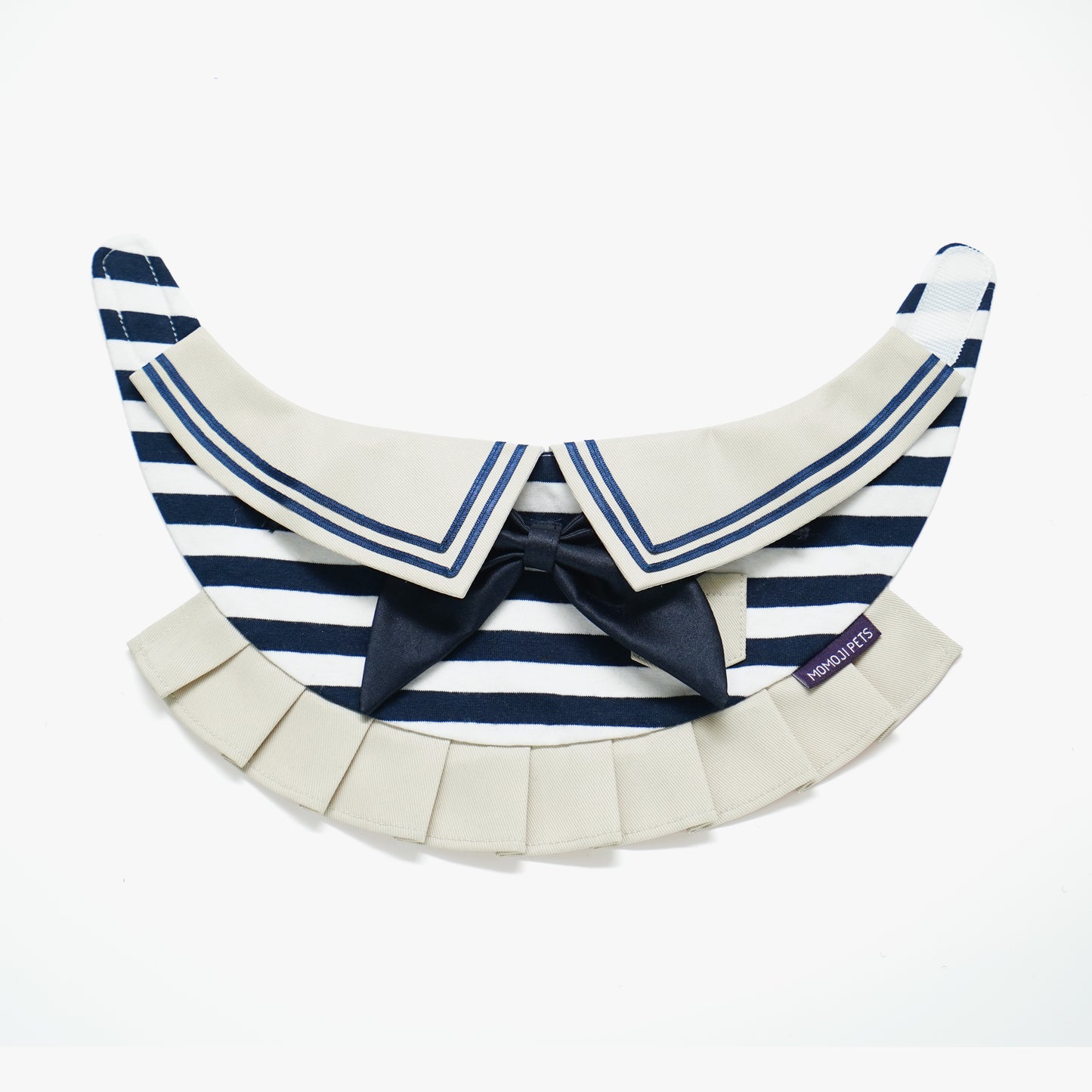 Santiana (2-Sandstone & Navy) | Pet Neckwear