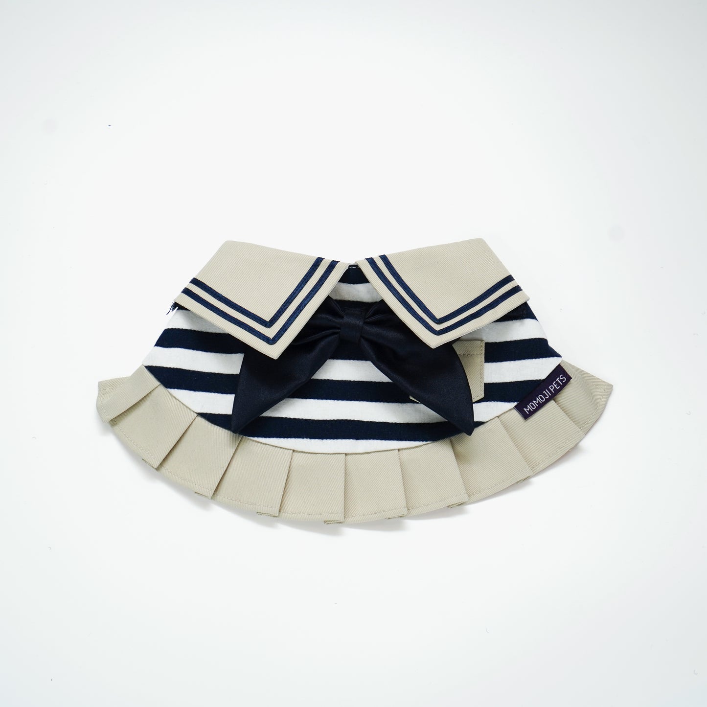 Santiana (2-Sandstone & Navy) | Pet Neckwear