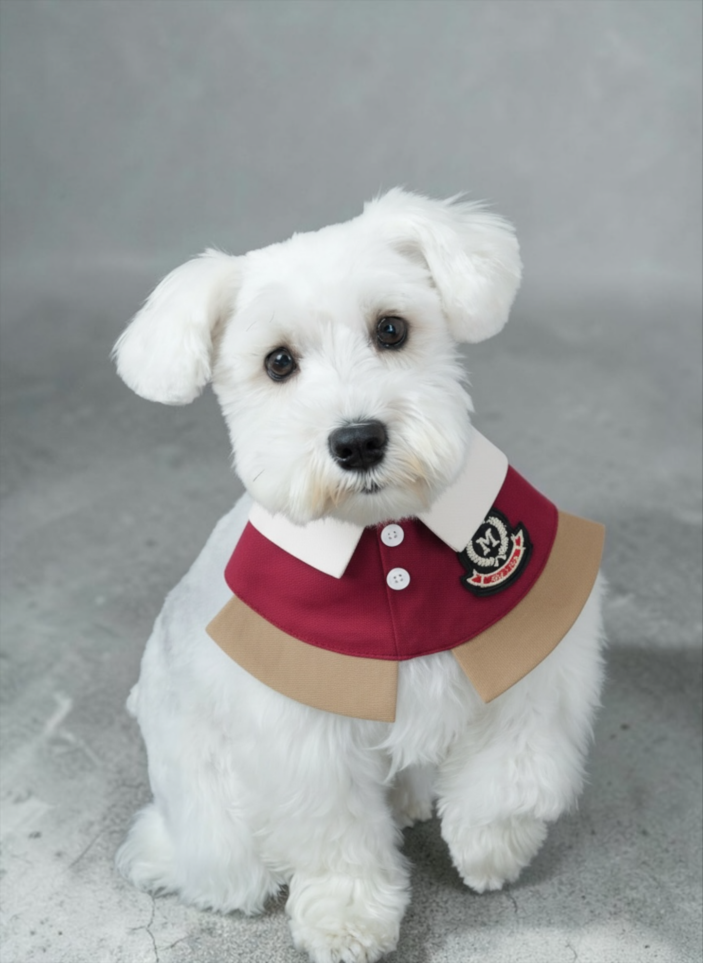 Brest (2-Bordeaux Red) | Pet Neckwear