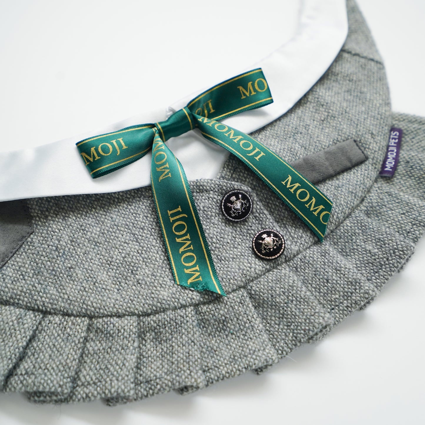 Picadilly (2-Light Gray Tweed) | Pet Neckwear