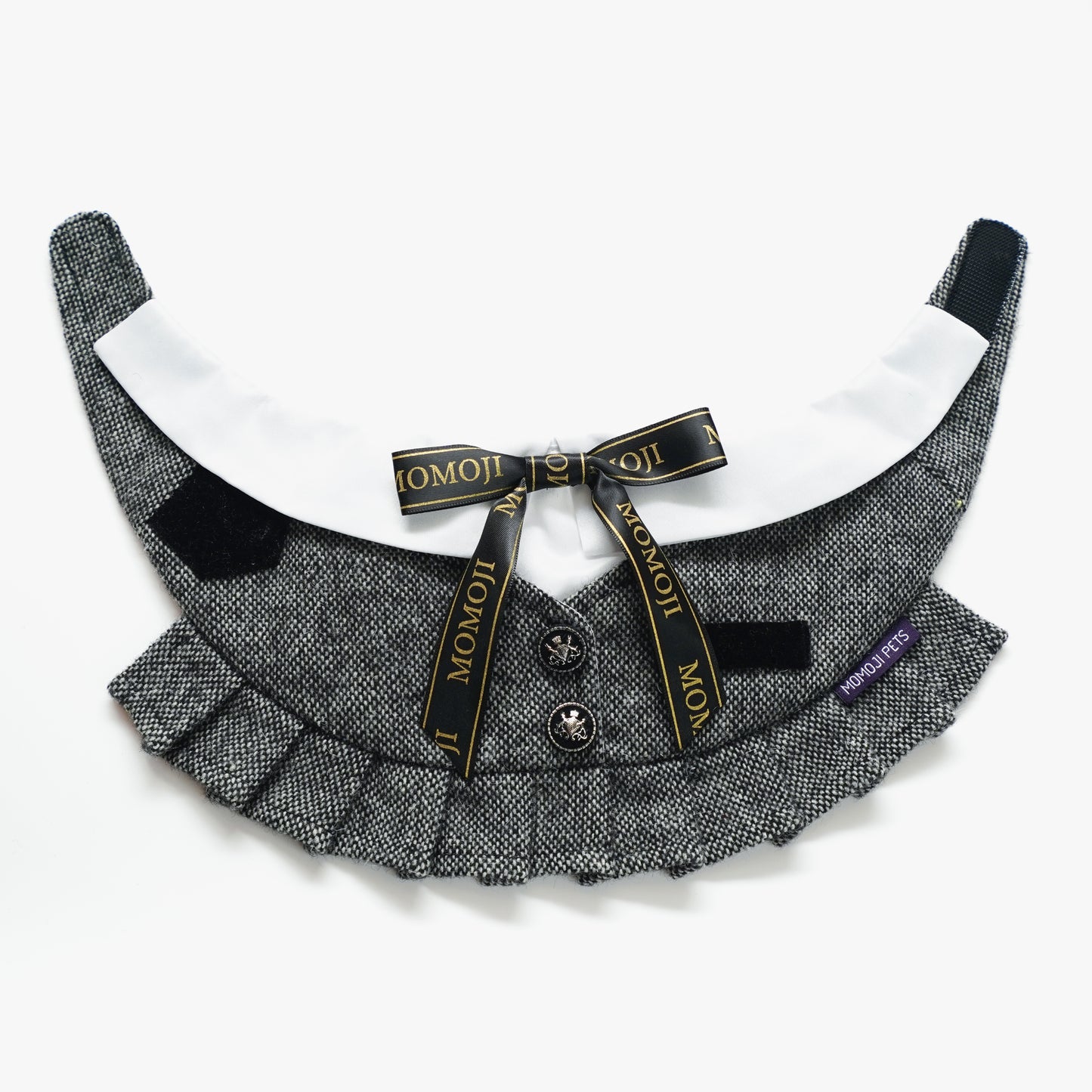 Picadilly (3-Charcoal Black Tweed) | Pet Neckwear