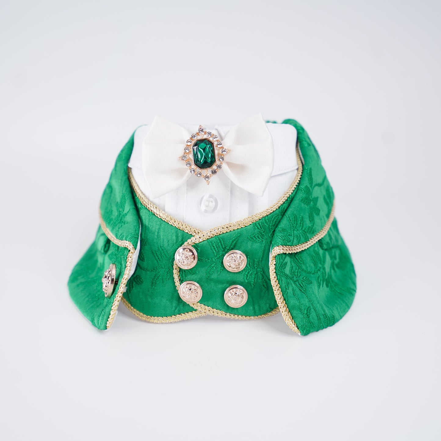 Cavendish (2-Emerald Regency Green) | Pet Neckwear