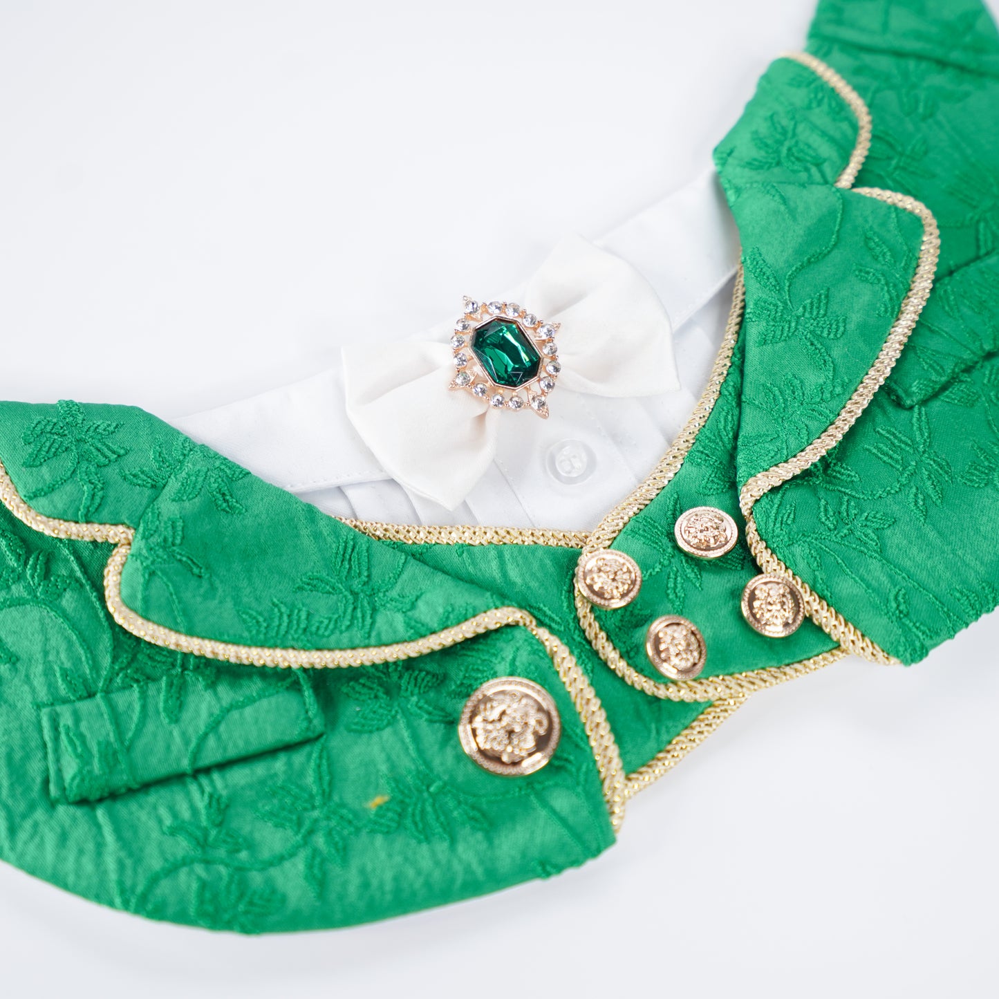 Cavendish (2-Emerald Regency Green) | Pet Neckwear