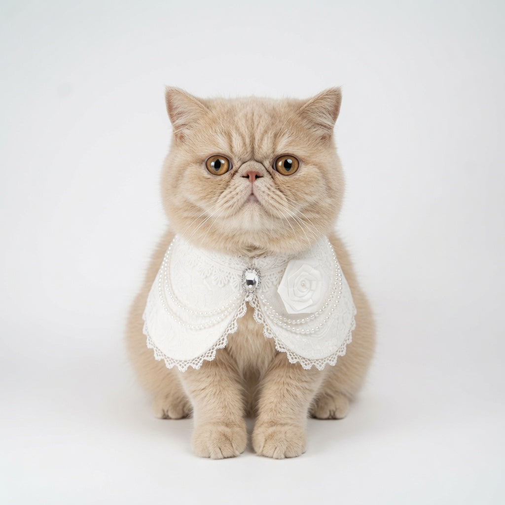 Debutante (1-Bridal Alabaster White) | Pet Neckwear