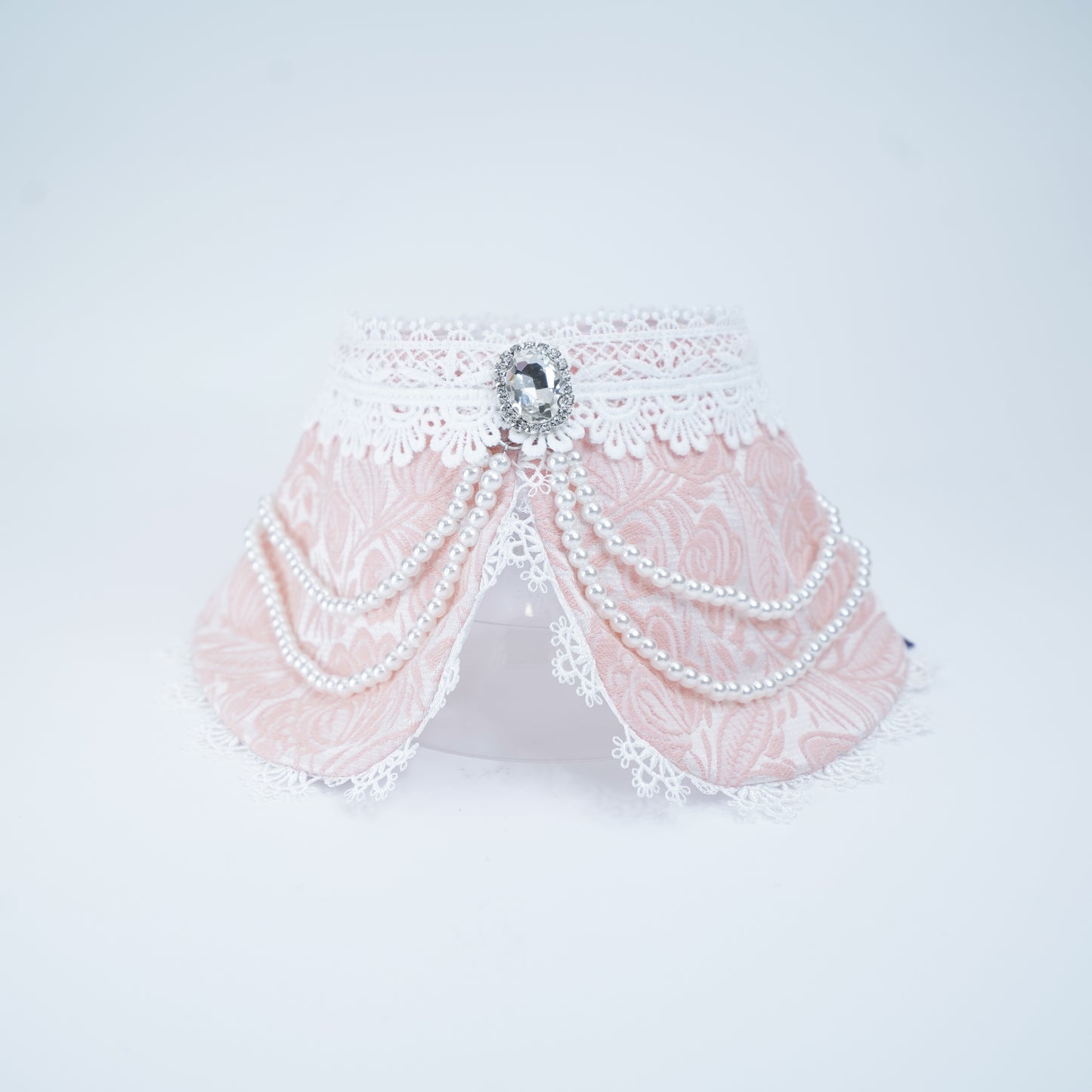Debutante (2-Parisian Blush Rose) | Pet Neckwear