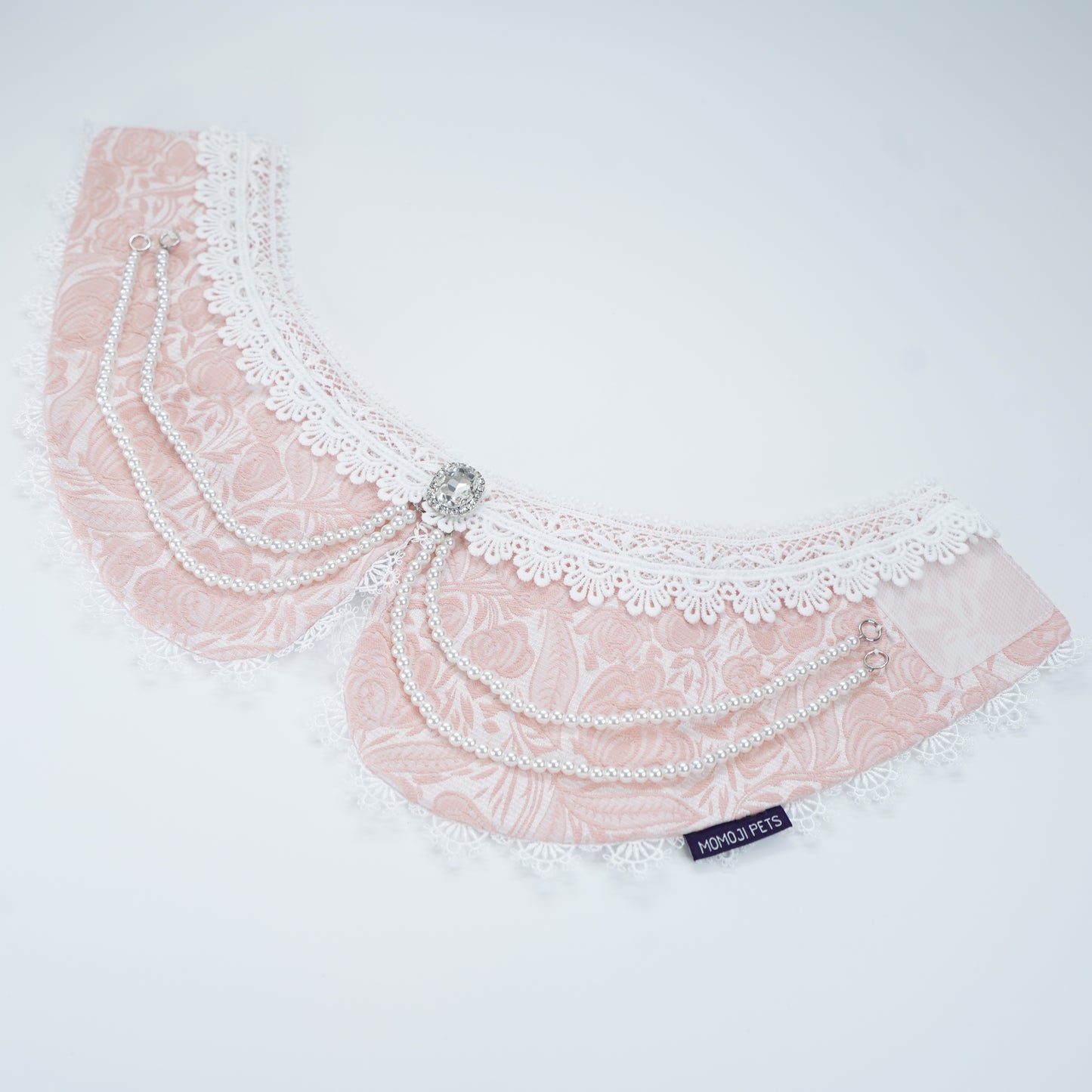 Debutante (2-Parisian Blush Rose) | Pet Neckwear