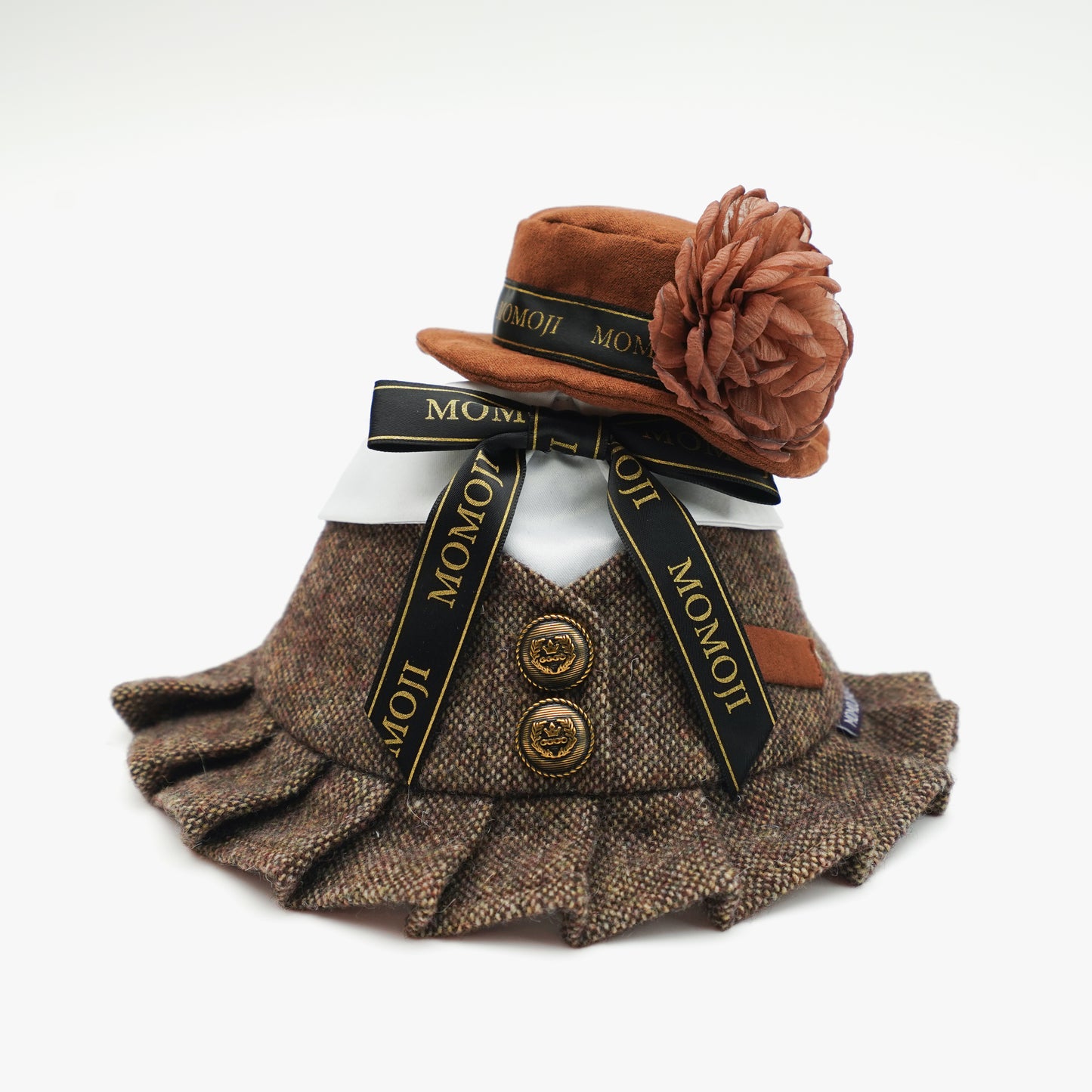 Picadilly (1-Caramel Velvet Brown) | Pet Hat