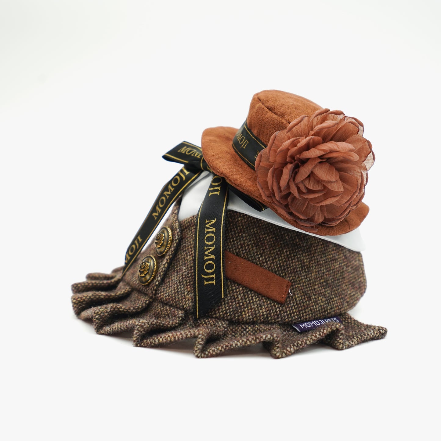 Picadilly (1-Caramel Velvet Brown) | Pet Hat
