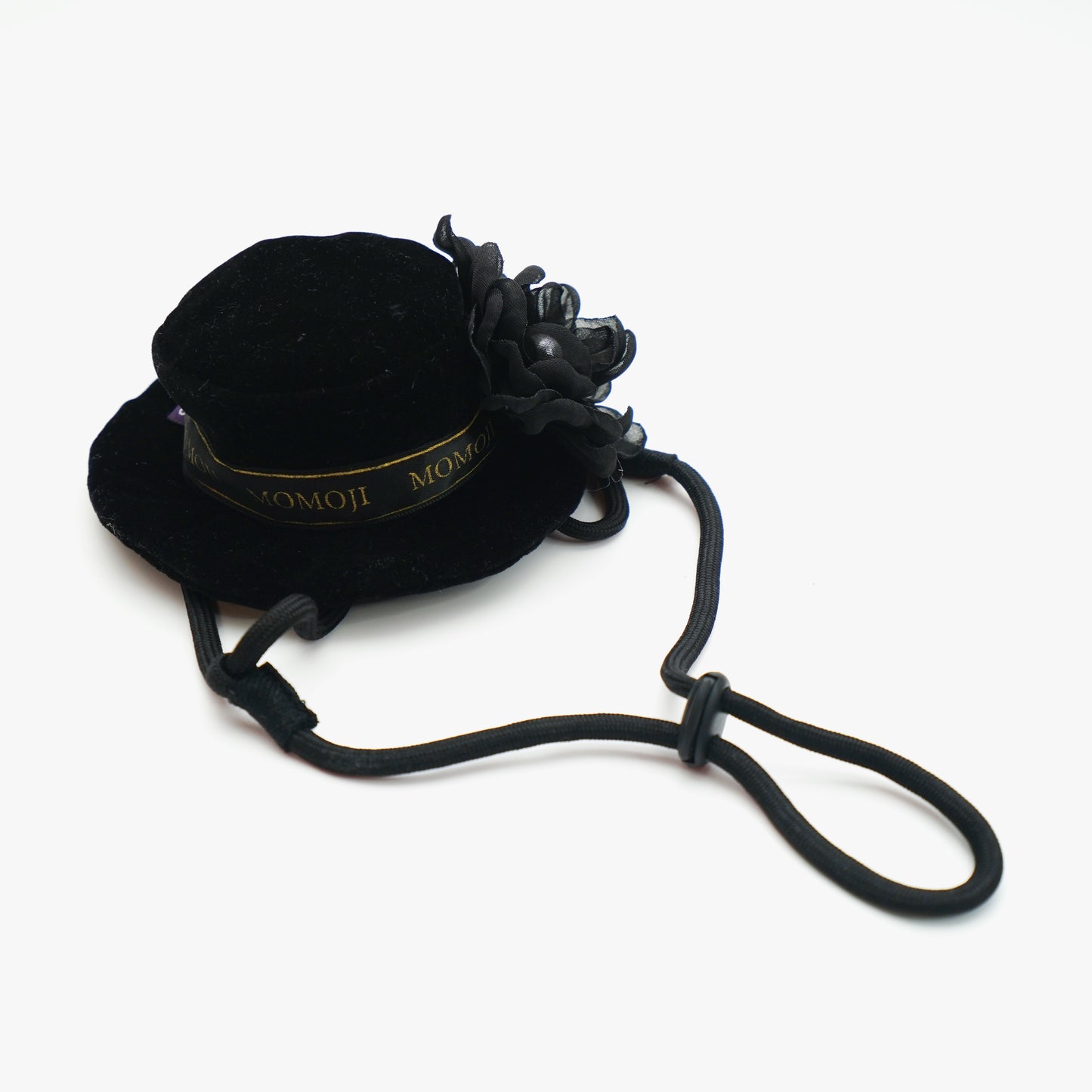 Picadilly (2-Velvet Obsidian Black) | Pet Hat