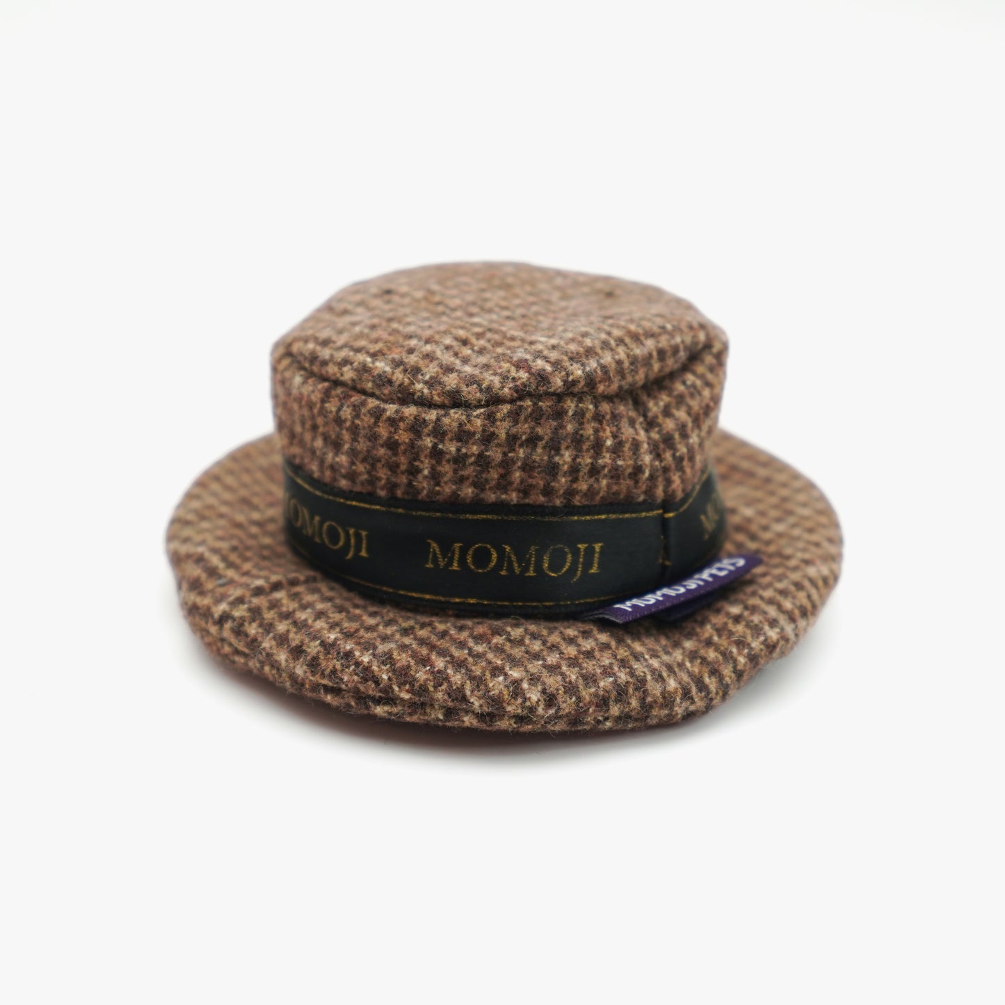 Bond (1-Coffee Houndstooth) | Pet Hat