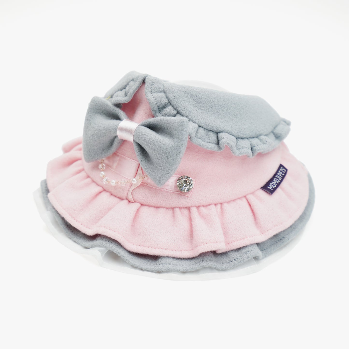 Notting Hill (1-Blush Pink & Mist Gray) | Pet Neckwear