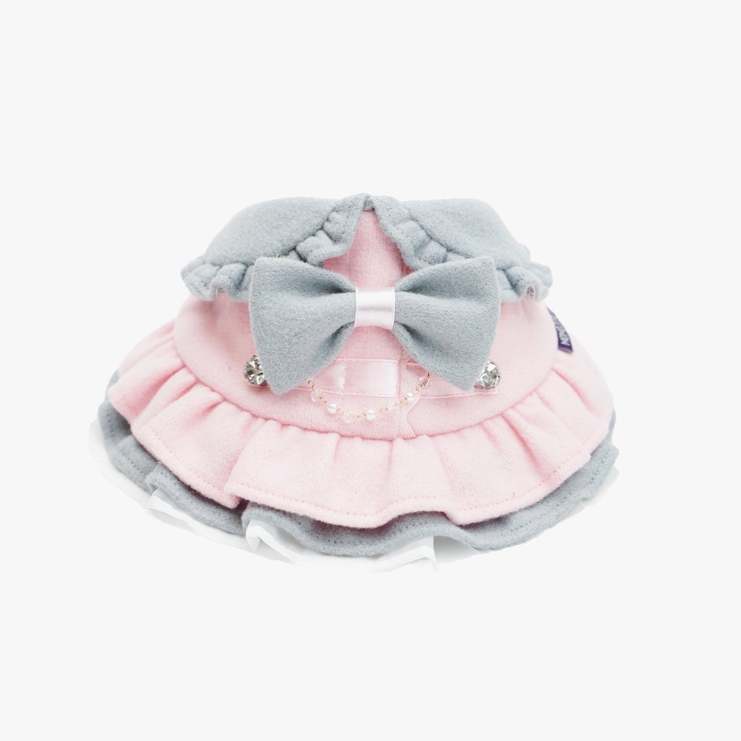 Notting Hill (1-Blush Pink & Mist Gray) | Pet Neckwear