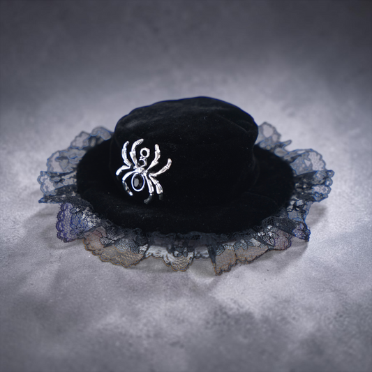 Spider Countess Hat (1-Midnight Onyx) | Pet Hat