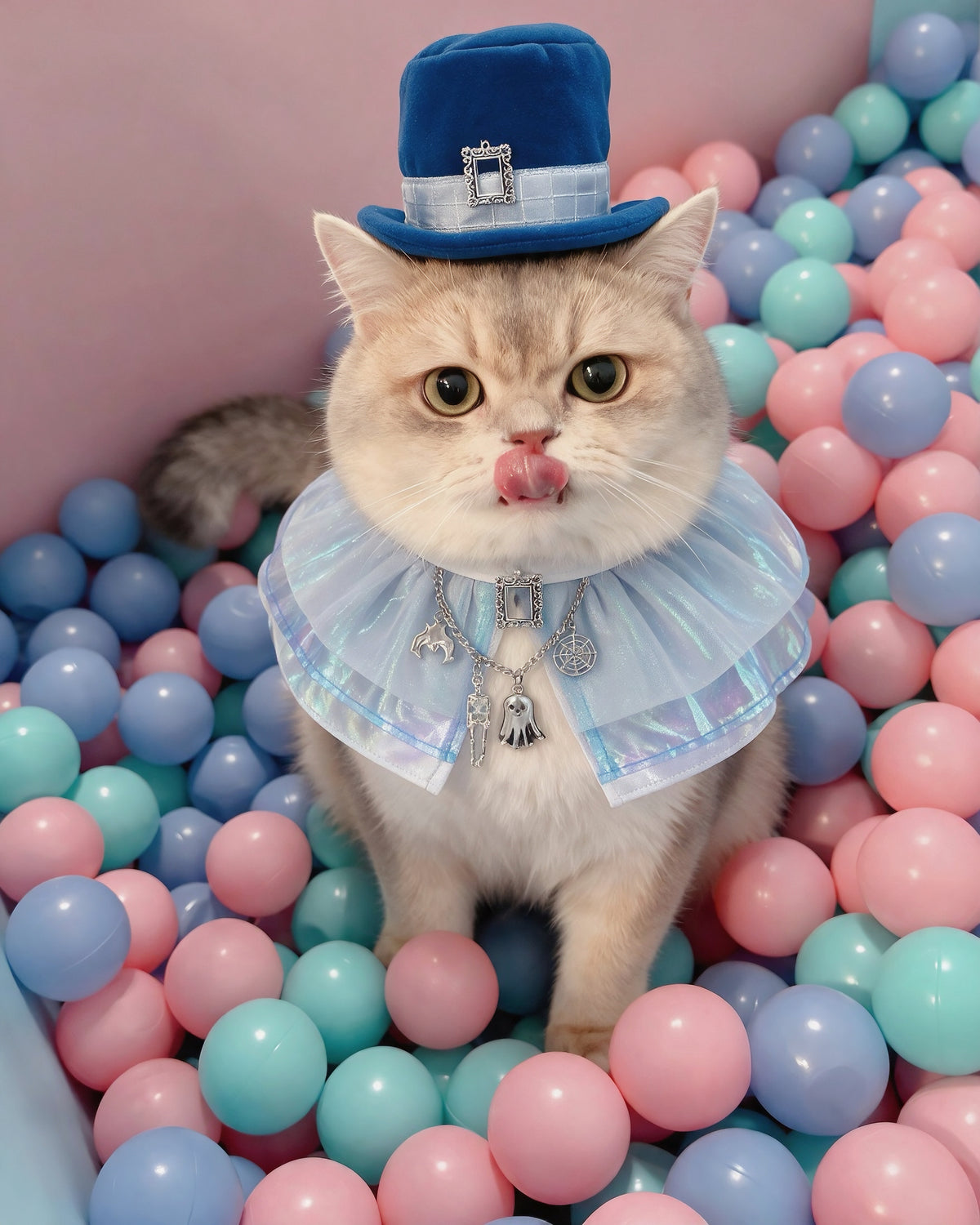 Haunted Gallery Hat (1-Imperial Sapphire) | Pet Hat
