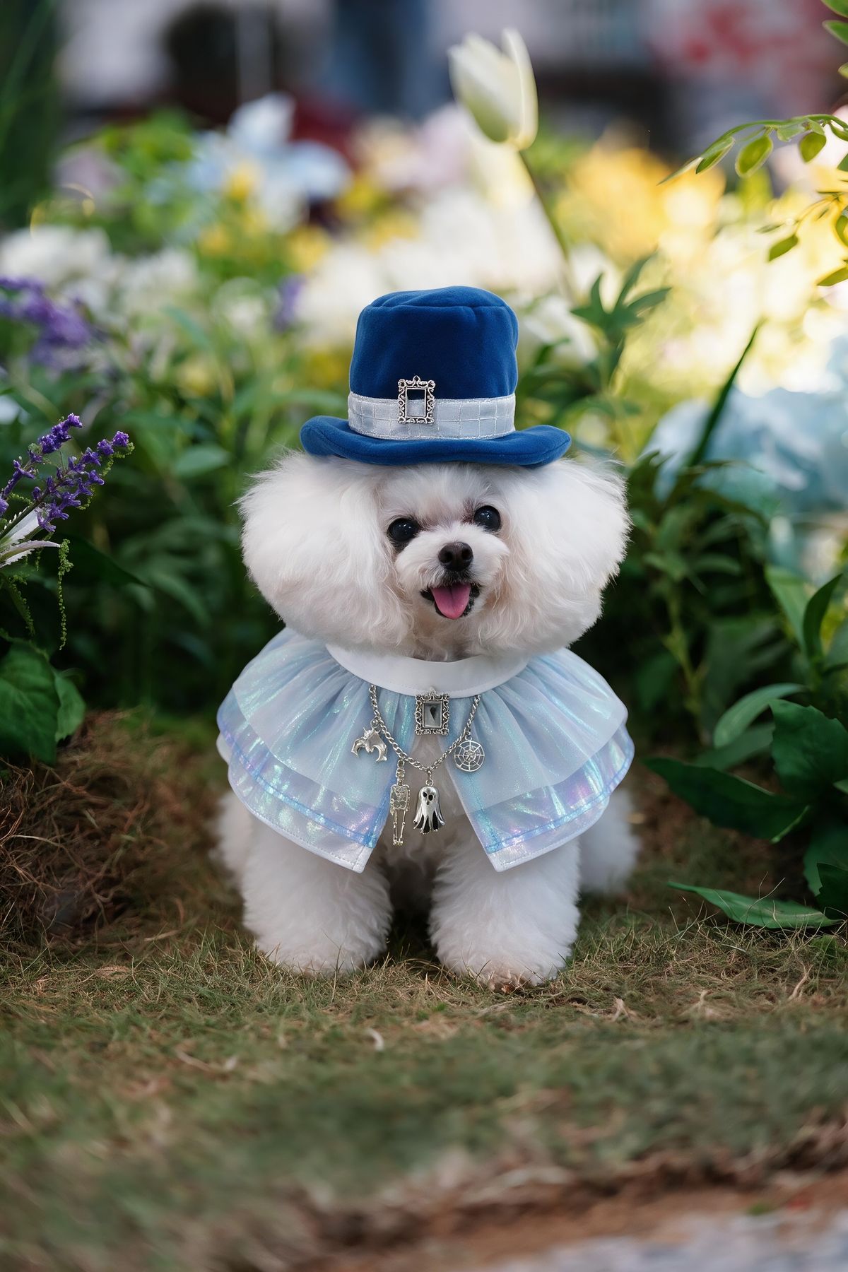 Haunted Gallery (1-Aurora Mist) | Pet Neckwear