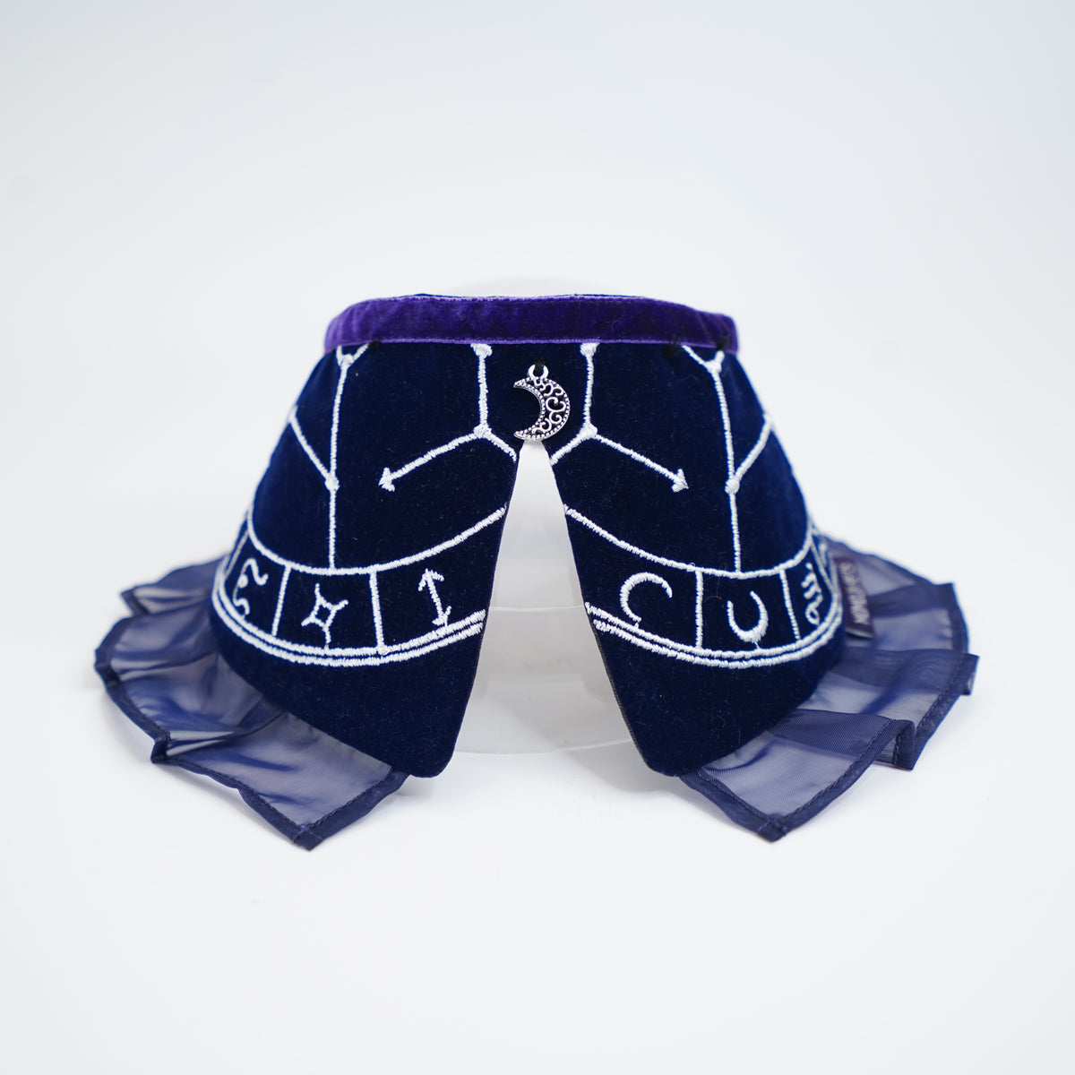 The Oracle's Veil (1-Celestial Indigo) | Pet Neckwear