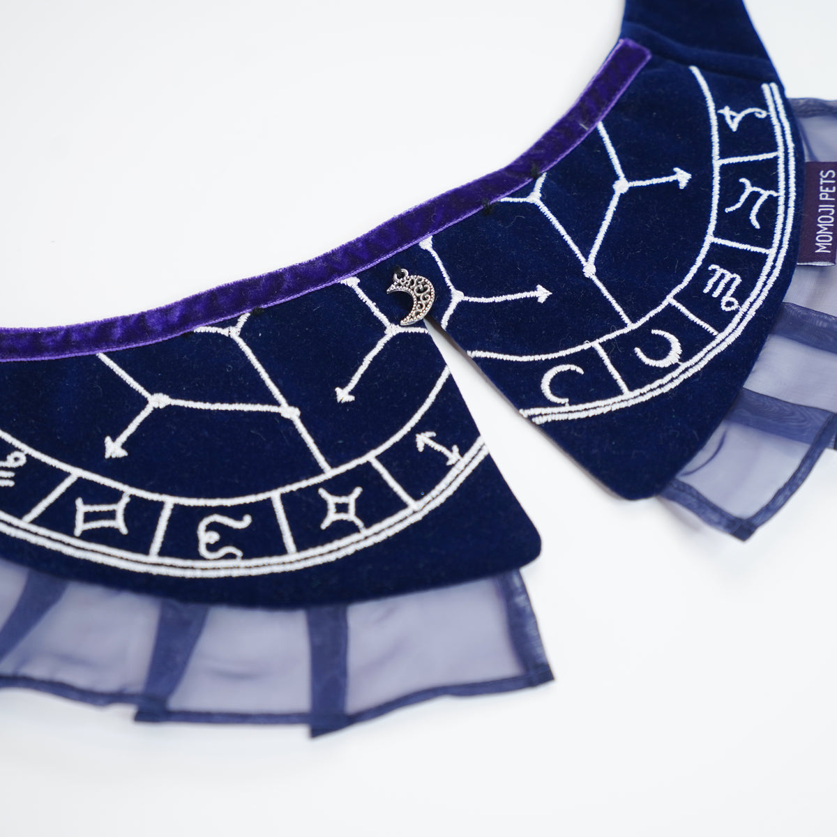 The Oracle's Veil (1-Celestial Indigo) | Pet Neckwear