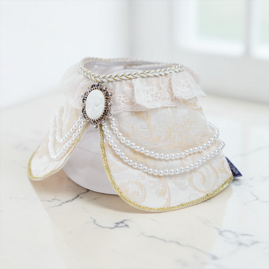 Henrietta (1-Champagne Silk Ivory) | Pet Neckwear