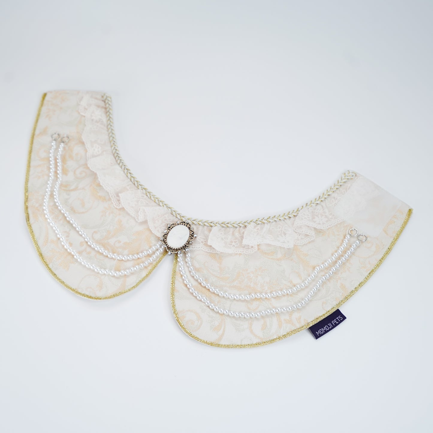 Henrietta (1-Champagne Silk Ivory) | Pet Neckwear