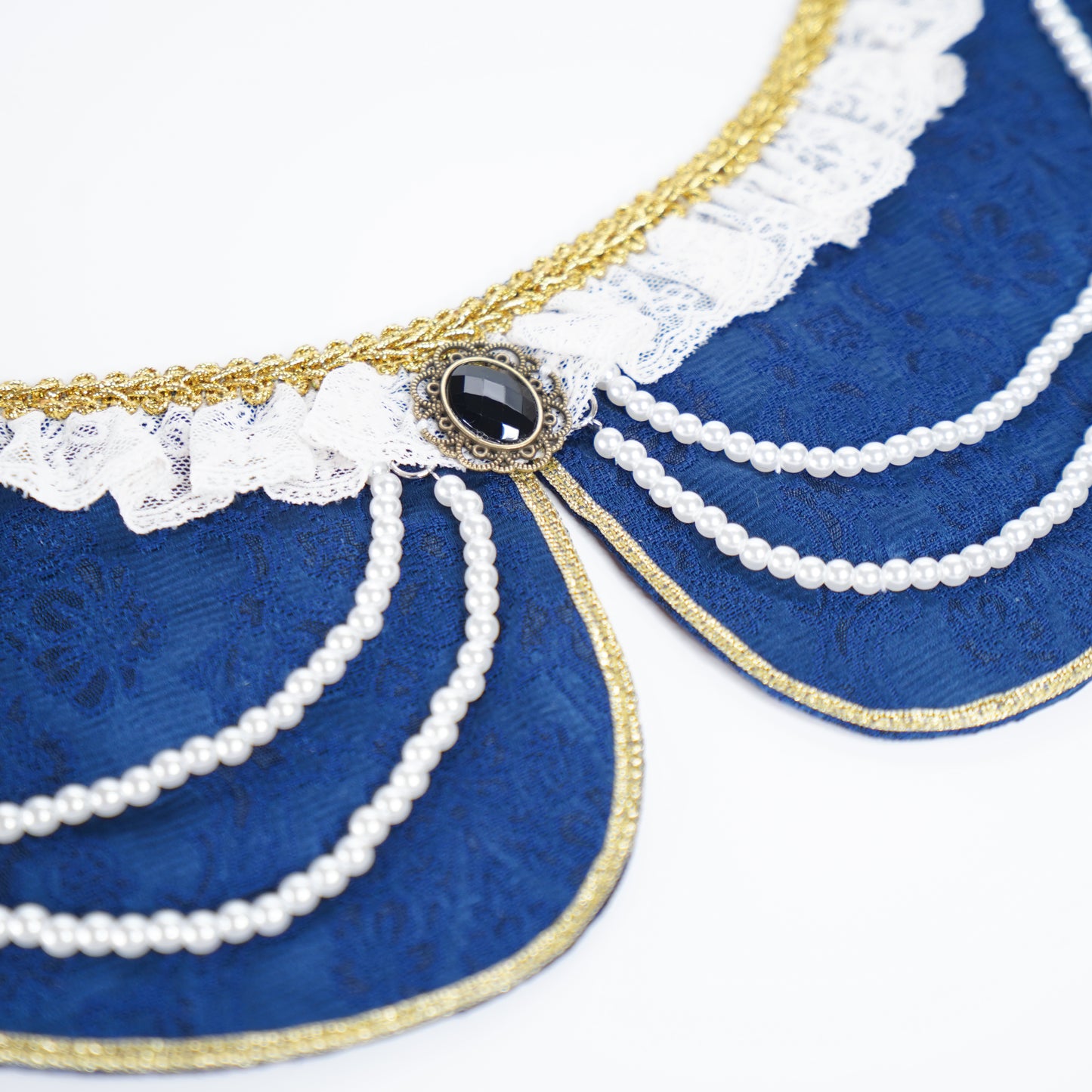 Henrietta (2-Imperial Sapphire Velvet) | Pet Neckwear