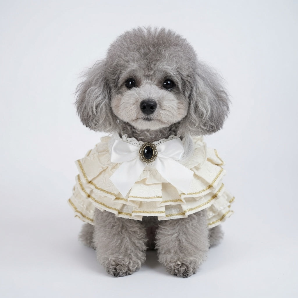 Alexandrina (2-Alabaster Cream) | Pet Neckwear