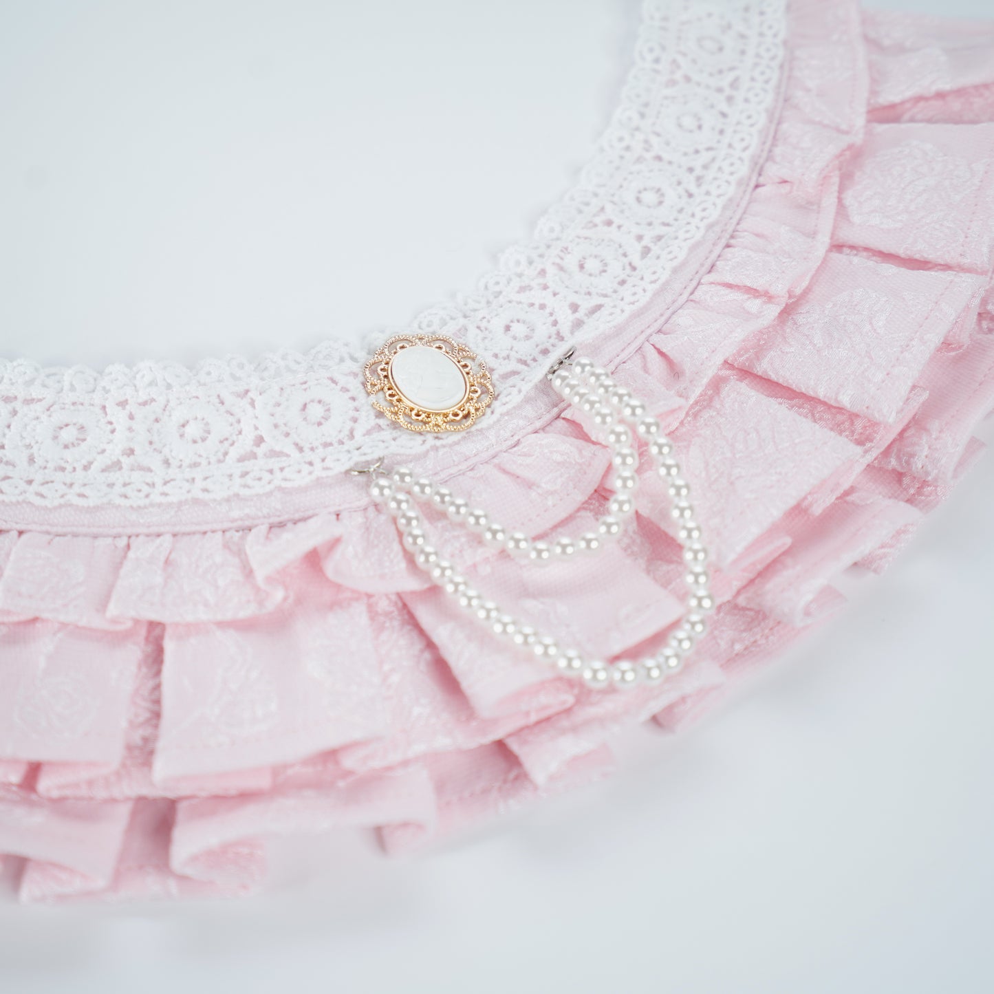 Alexandrina (3-Parisian Blush Rose) | Pet Neckwear