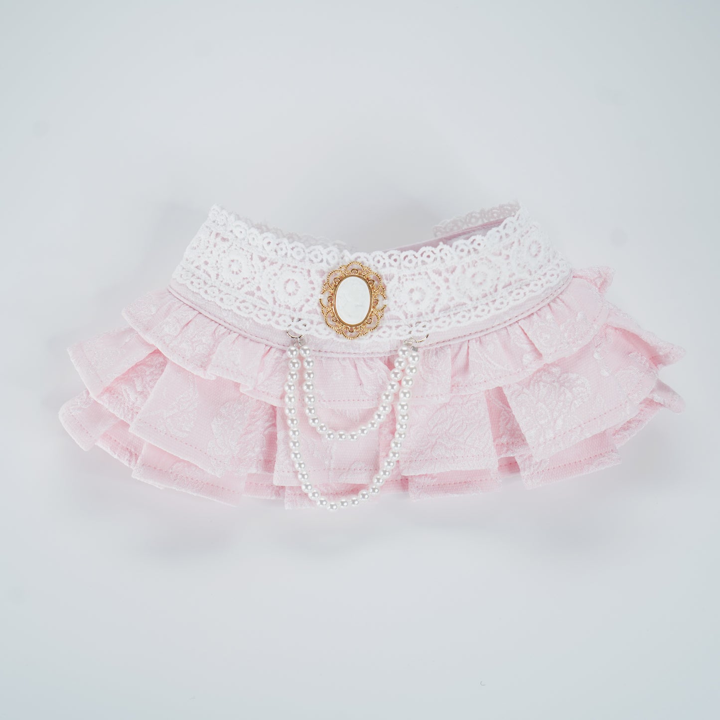 Alexandrina (3-Parisian Blush Rose) | Pet Neckwear
