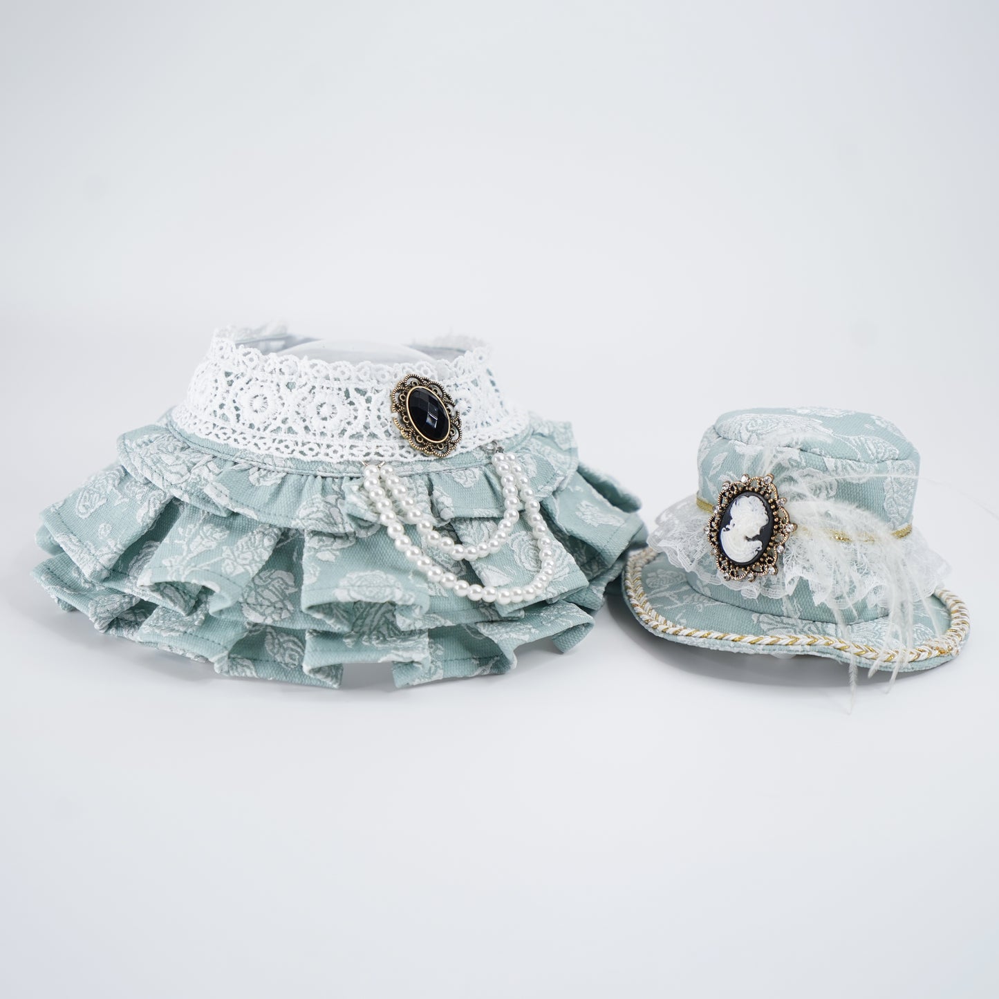Augusta (1-Regency Celadon Sage) | Pet Hat