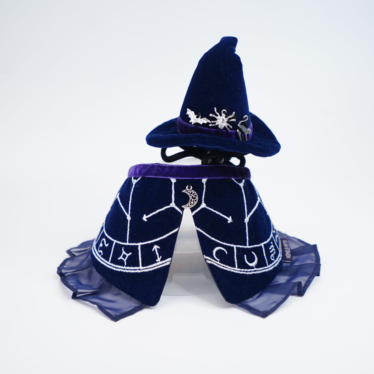 The Oracle's Veil (1-Imperial Indigo) | Pet Hat