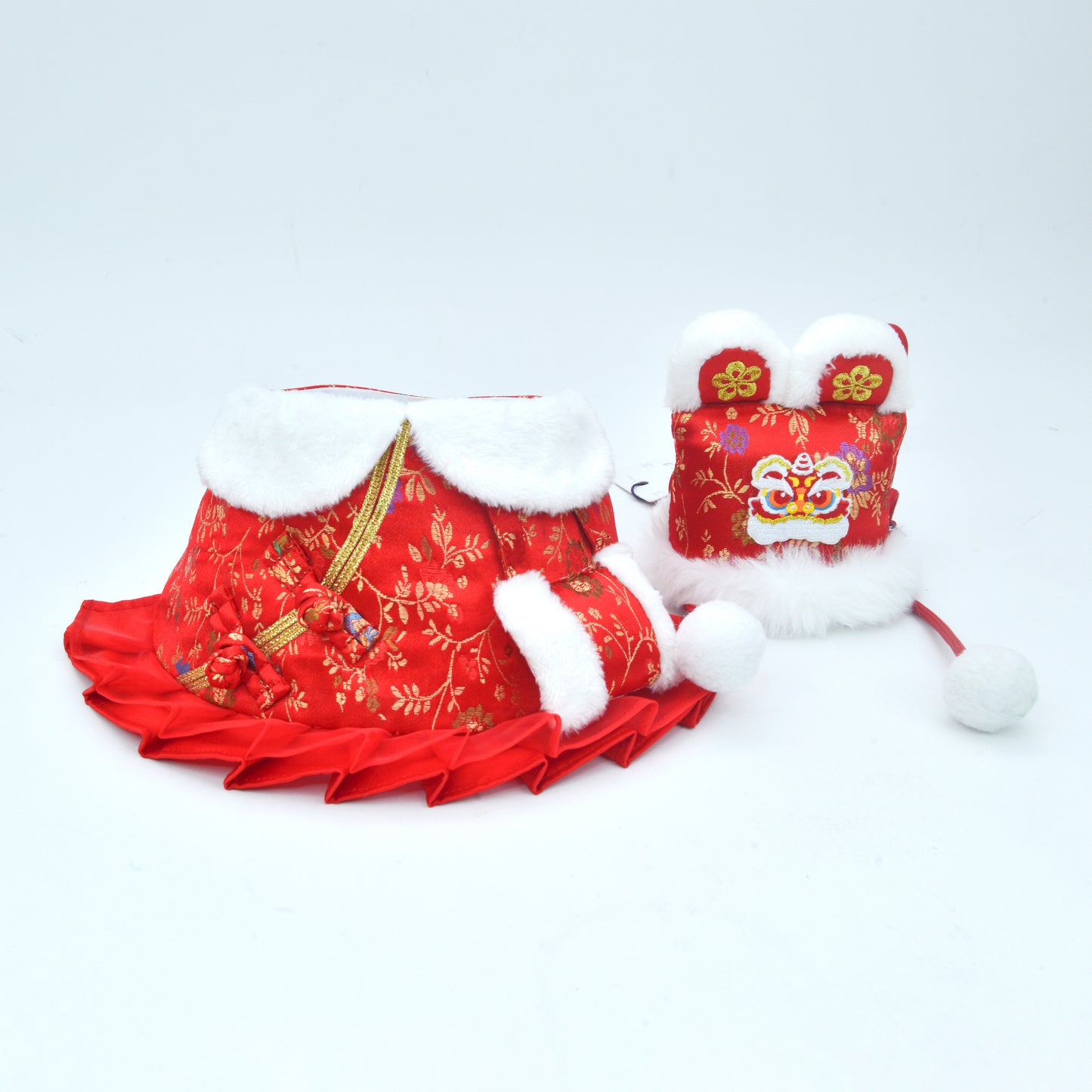 DANCING LION Pet CNY Hat