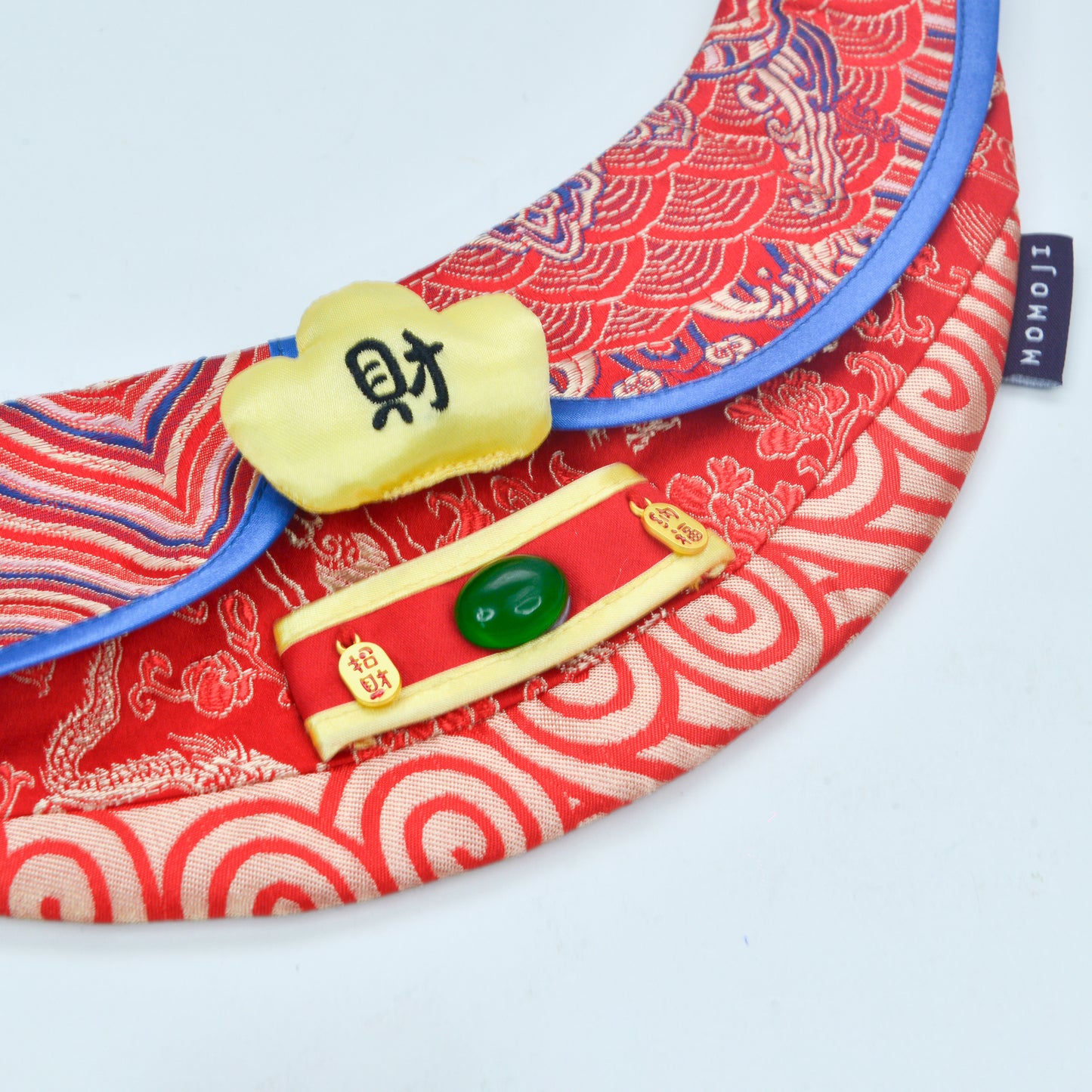 GOD OF WEALTH Pet CNY Bib