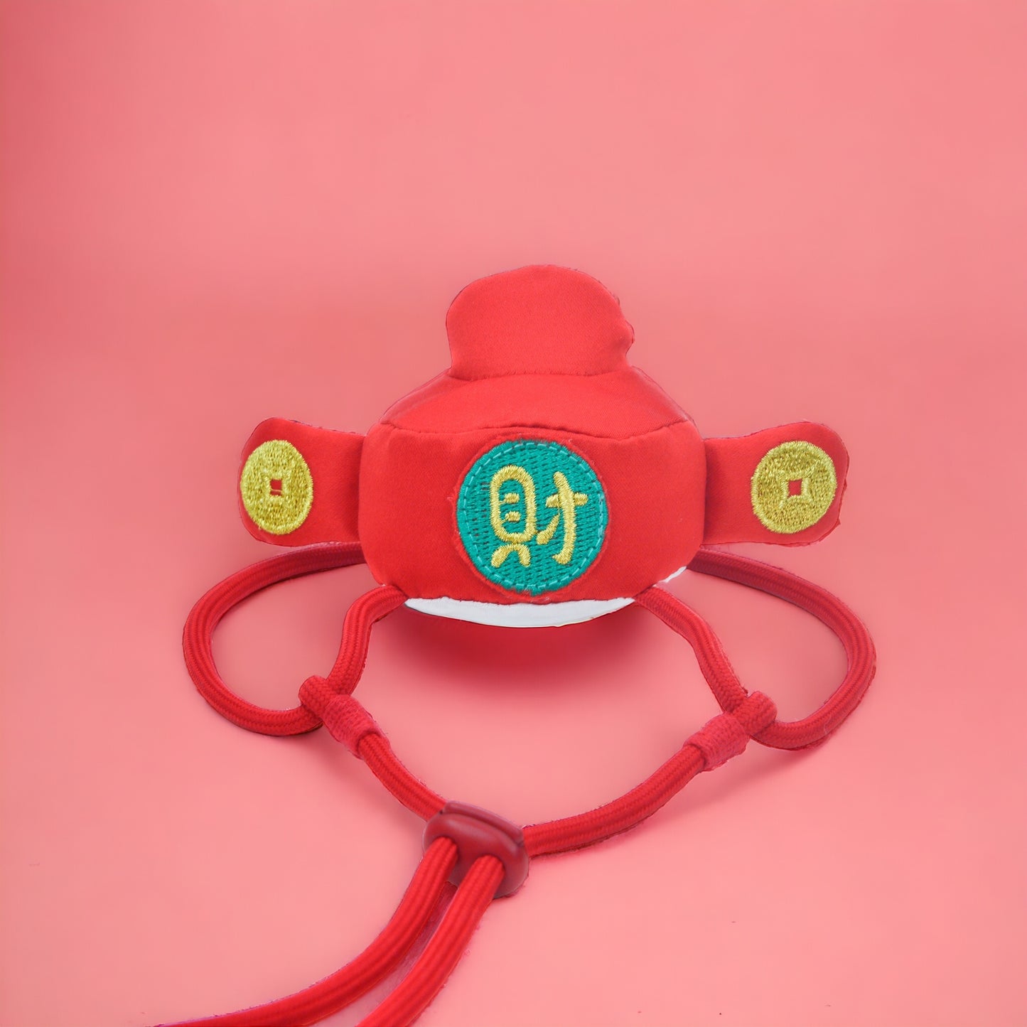 GOD OF WEALTH Pet CNY Hat